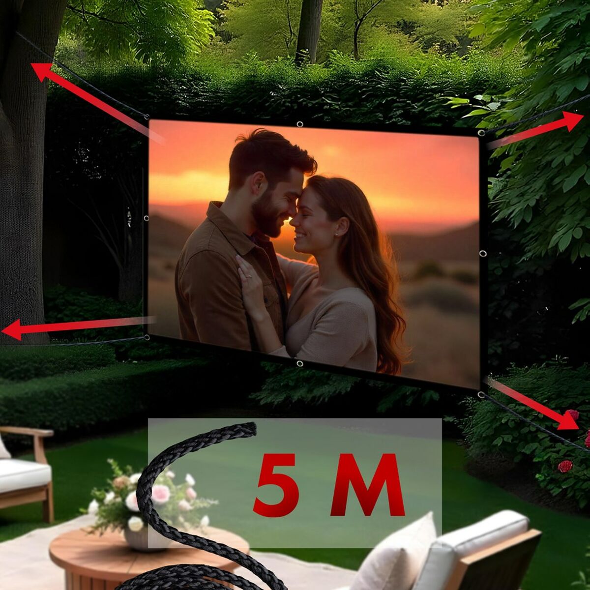 Afbeeldingen van Projection Screen MacLean MC-169 120"