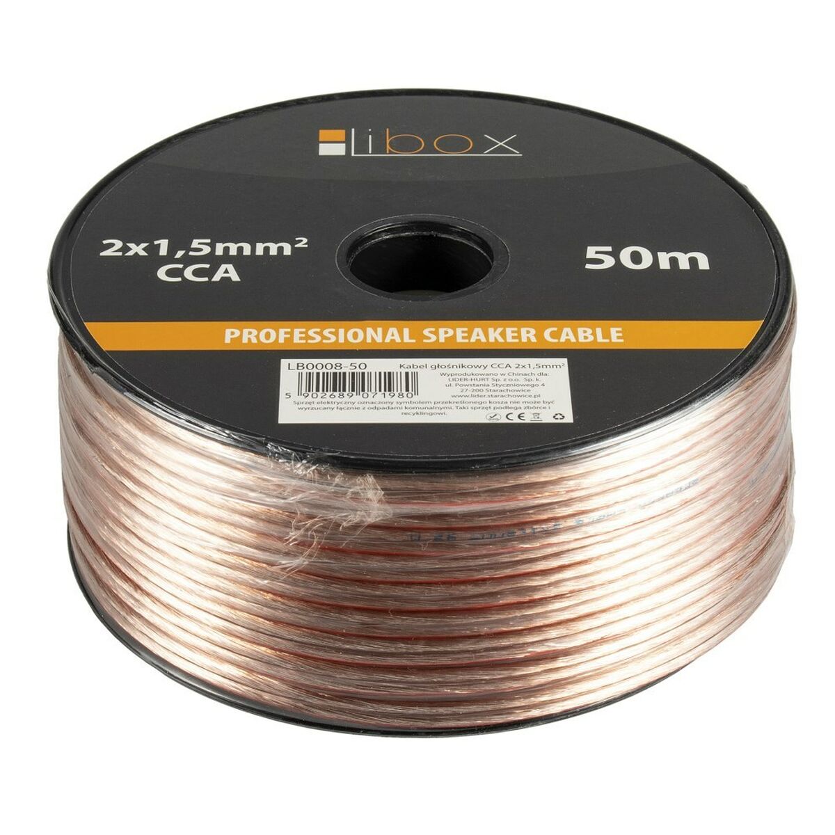 Câble audio Libox LB0008-50