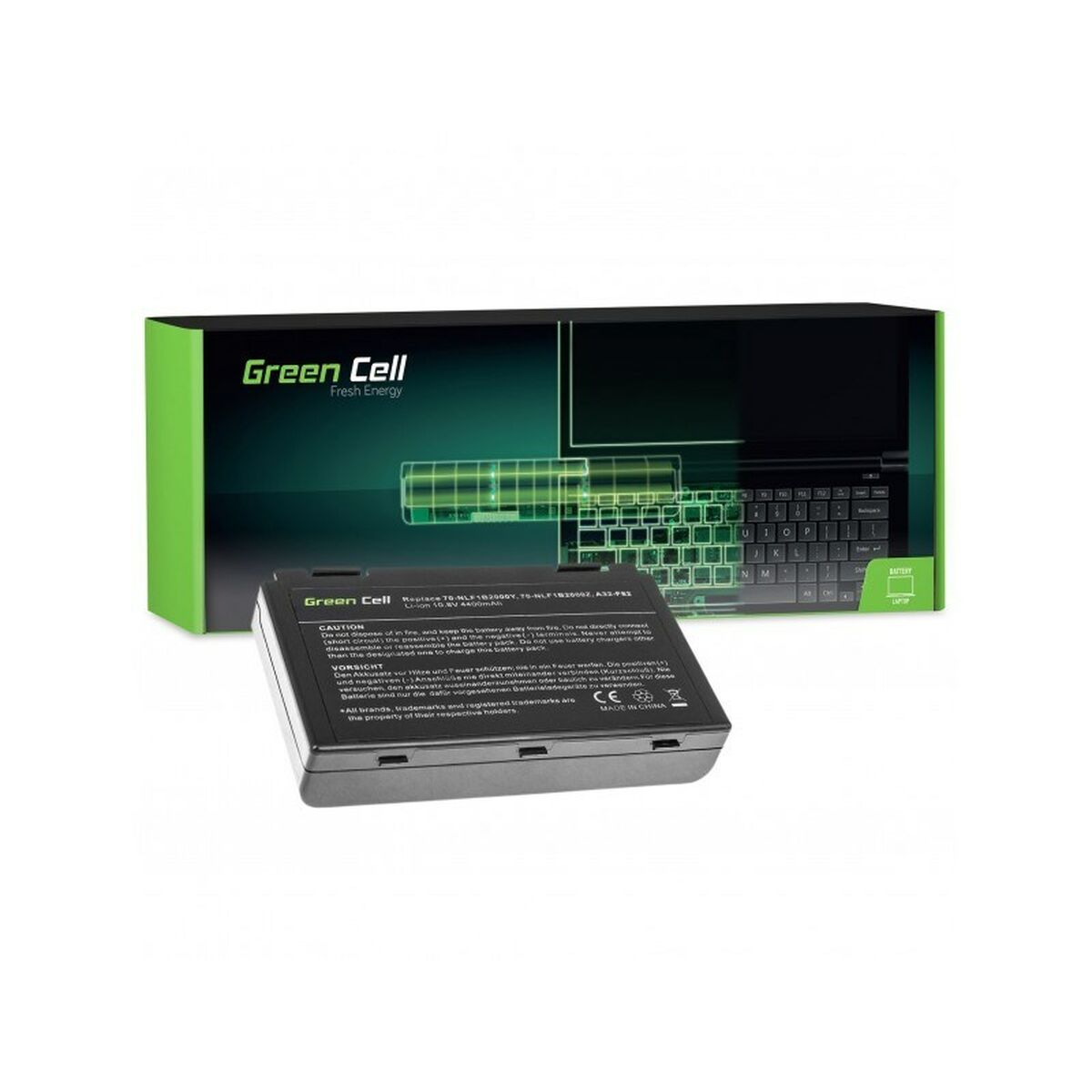Batterie pour Ordinateur Portable Green Cell AS01 Noir 4400 mAh