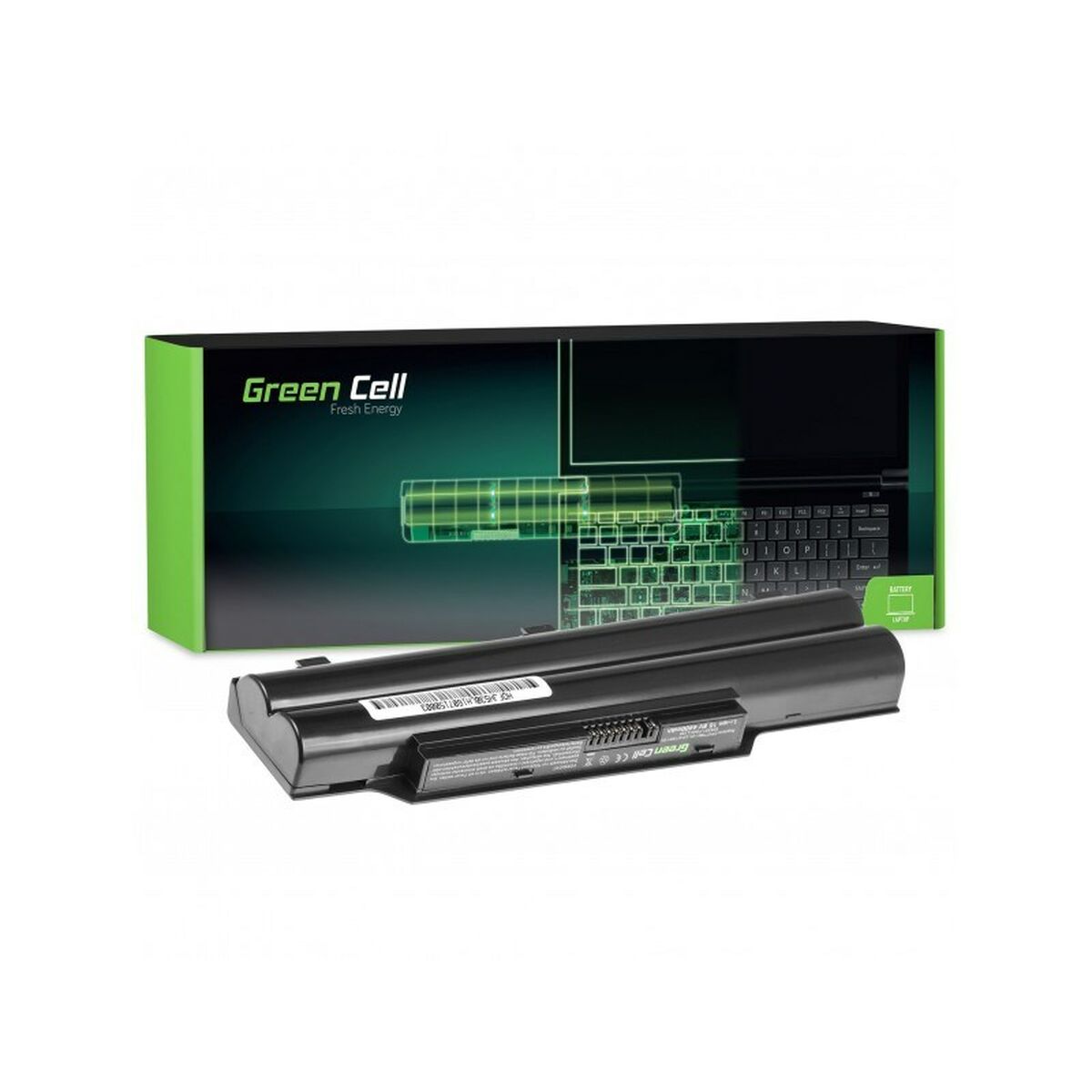 Batterie pour Ordinateur Portable Green Cell FS10 Noir 4400 mAh