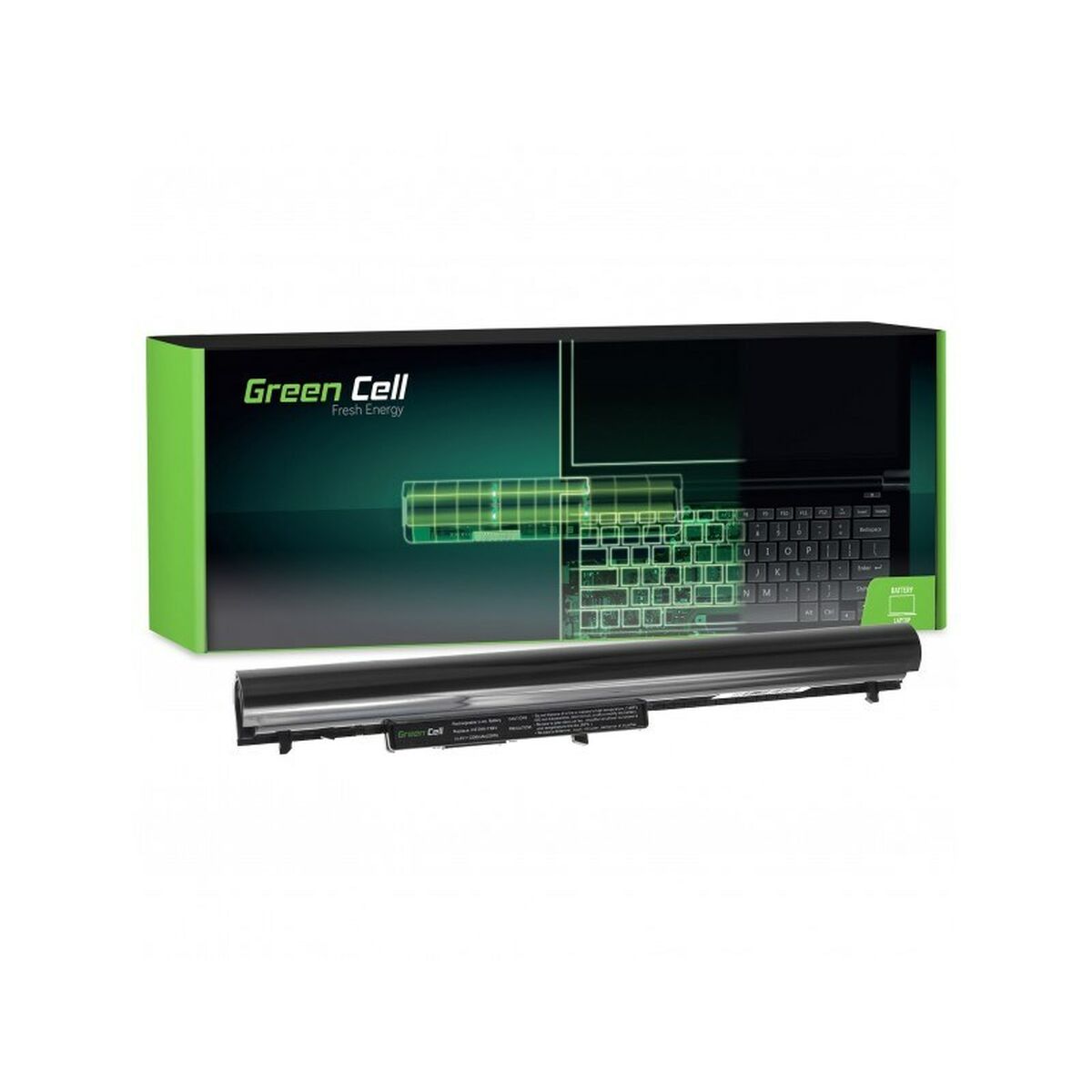 Batterie pour Ordinateur Portable Green Cell HP80 Noir 2200 mAh