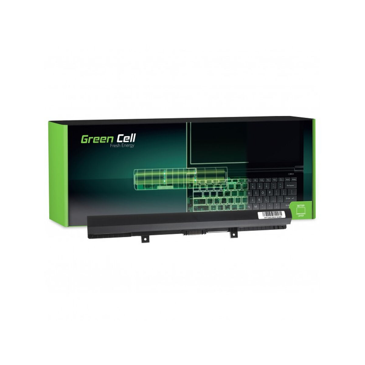 Batterie pour Ordinateur Portable Green Cell TS38 Noir 2200 mAh