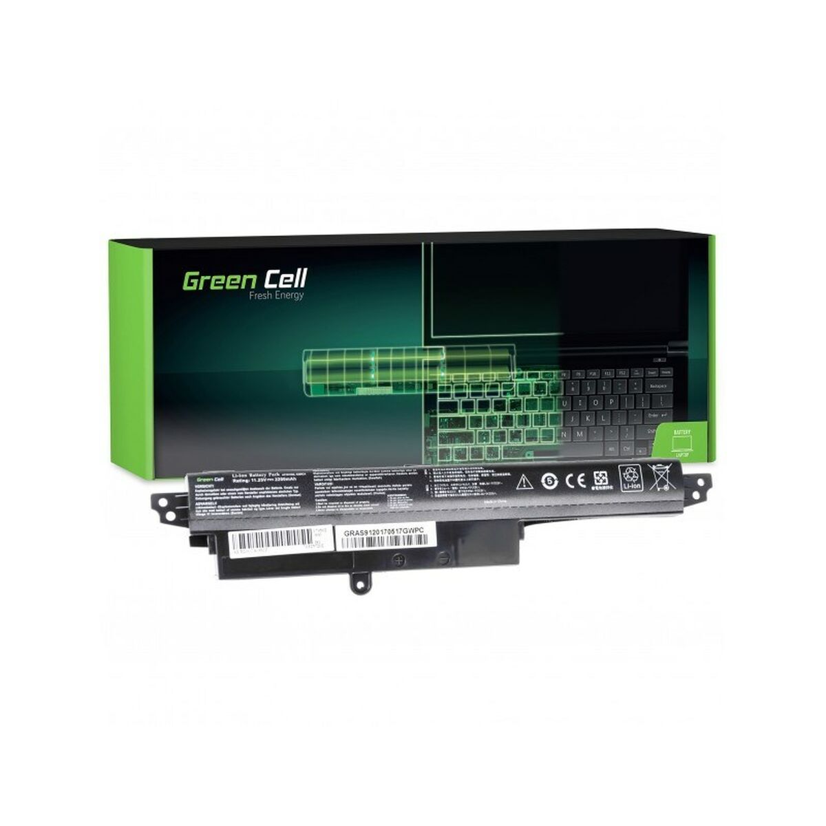 Batterie pour Ordinateur Portable Green Cell AS91 Noir 2200 mAh