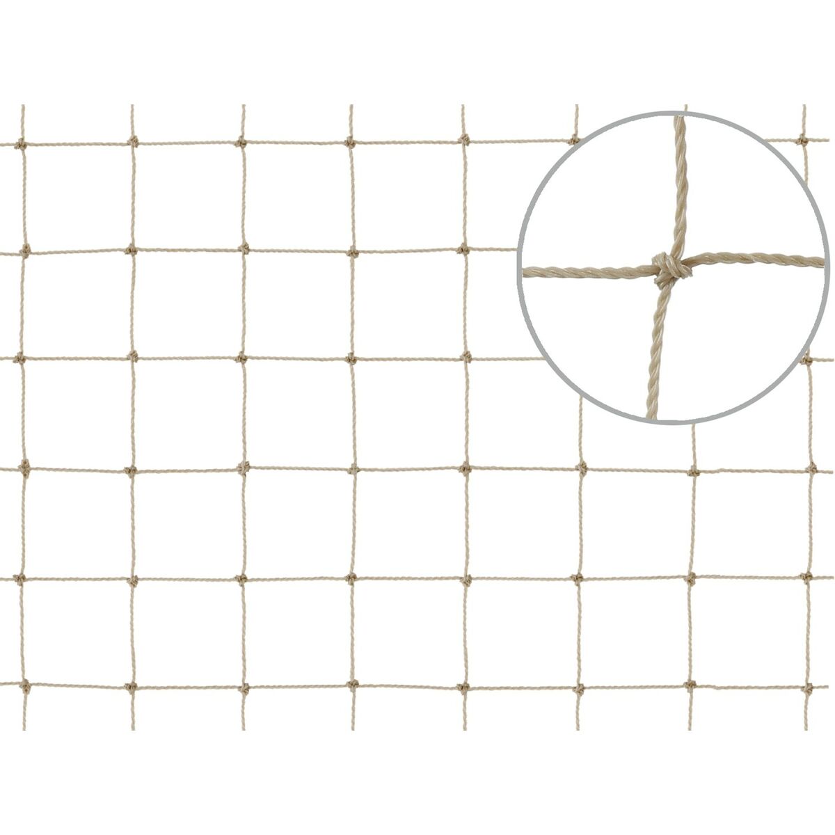 Image secondaire de Filet de sécurité Linarem Beige Polyéthylène