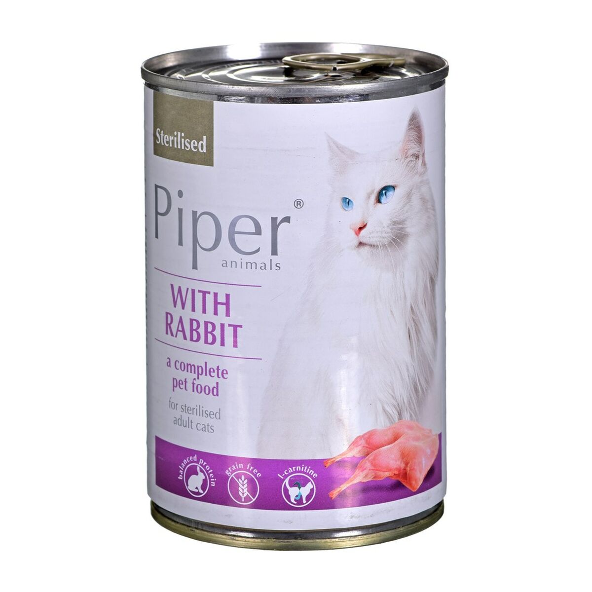 Aliments pour chat Dolina Noteci Piper Animals Sterilised