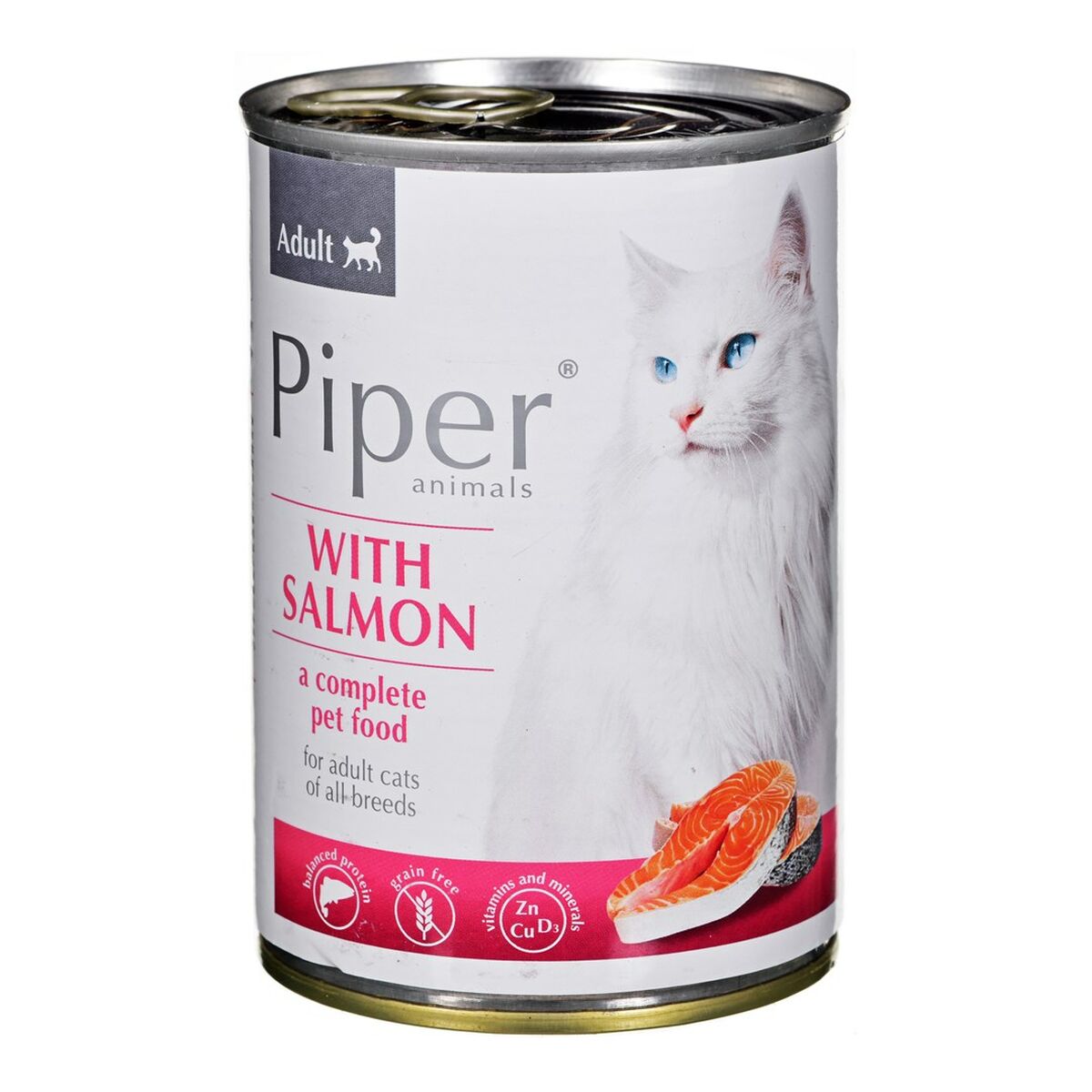 Aliments pour chat Dolina Noteci Piper Animals Saumon