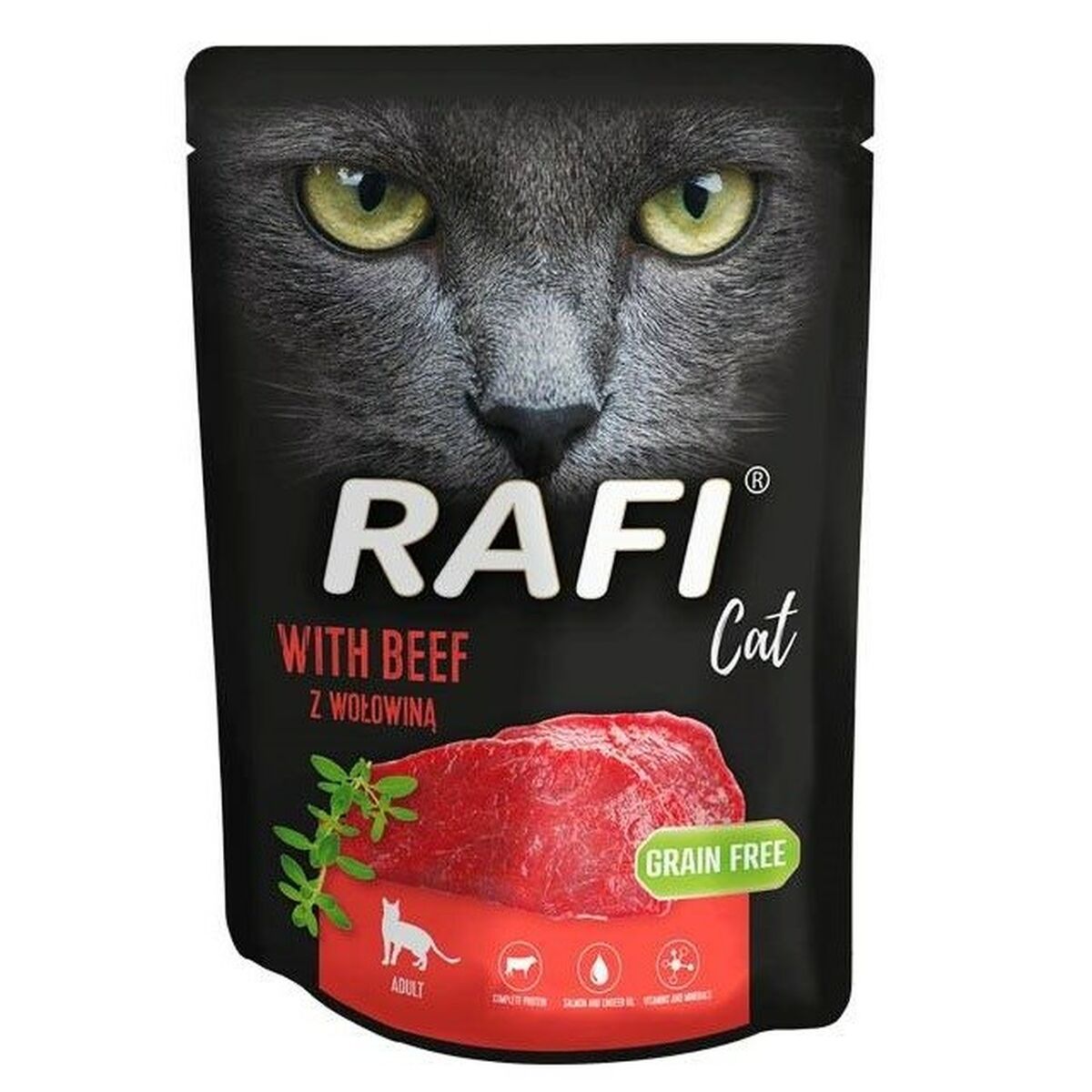 Aliments pour chat Dolina Noteci RAFI CAT Veau