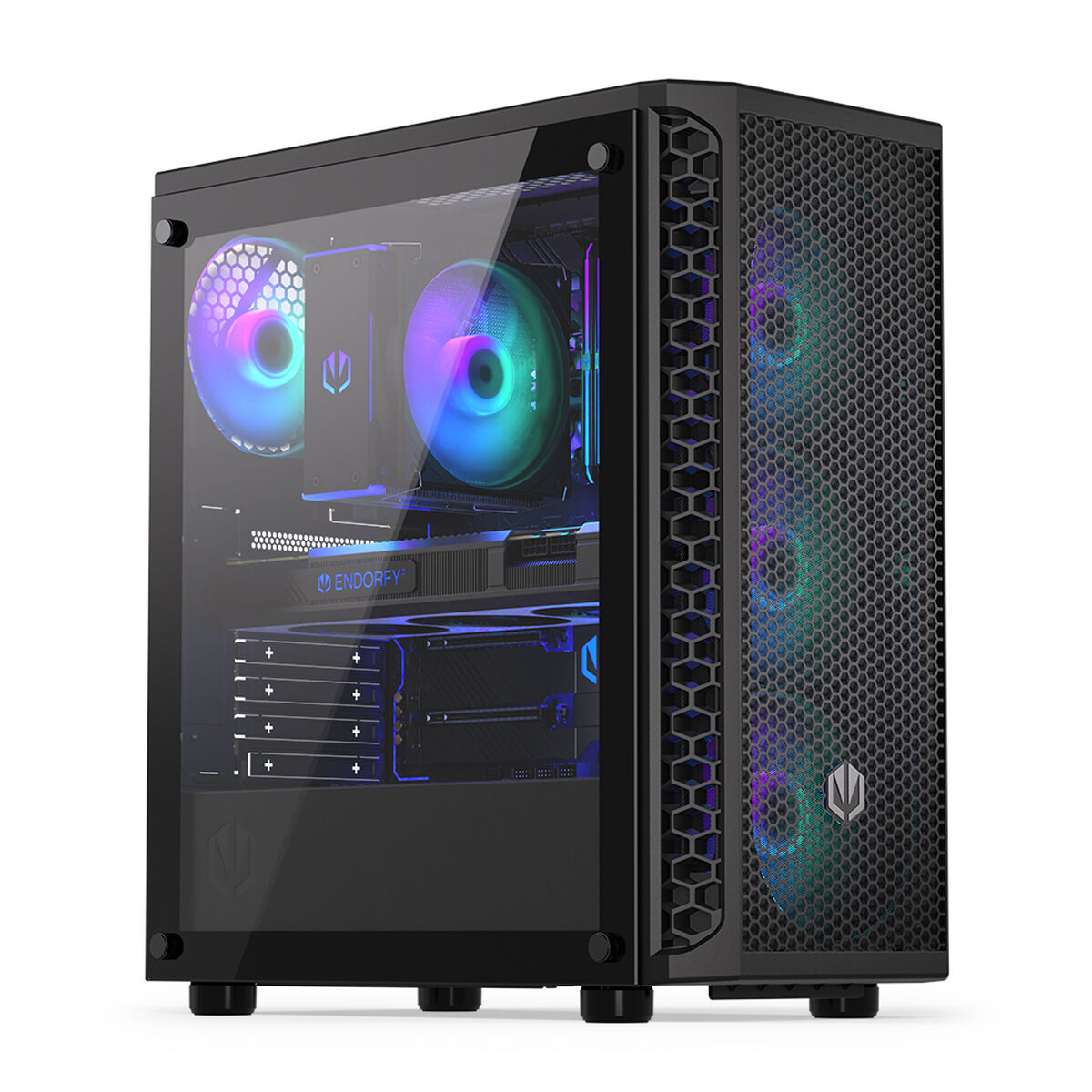 Κουτί Μέσος Πύργος ATX/mATX Endorfy Signum 300 ARGB Μαύρο Multi