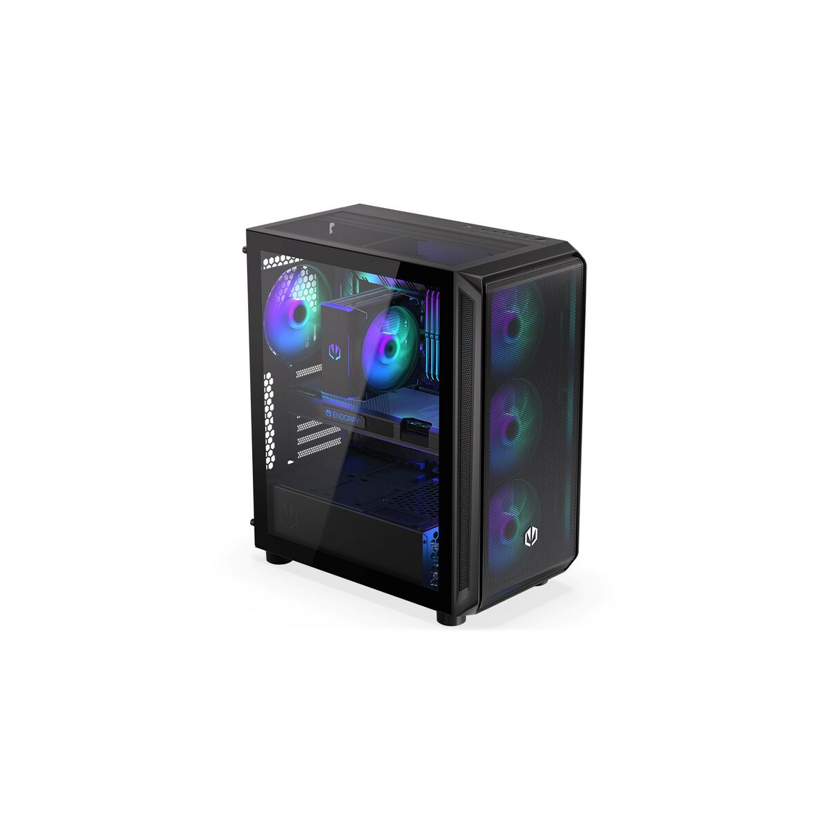 Afbeeldingen van ATX Semi-tower Box Endorfy EY2A011 Black