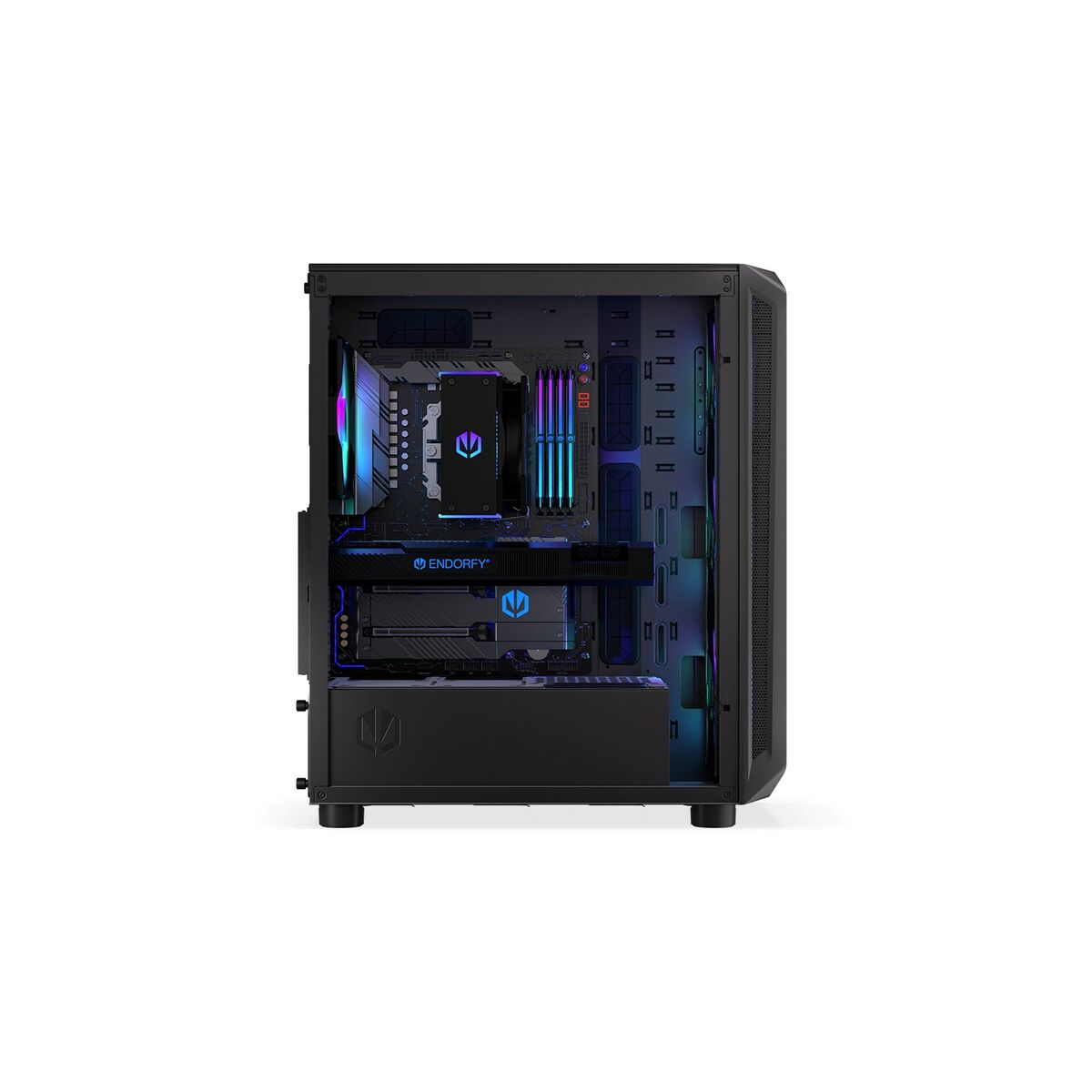 Afbeeldingen van ATX Semi-tower Box Endorfy EY2A011 Black