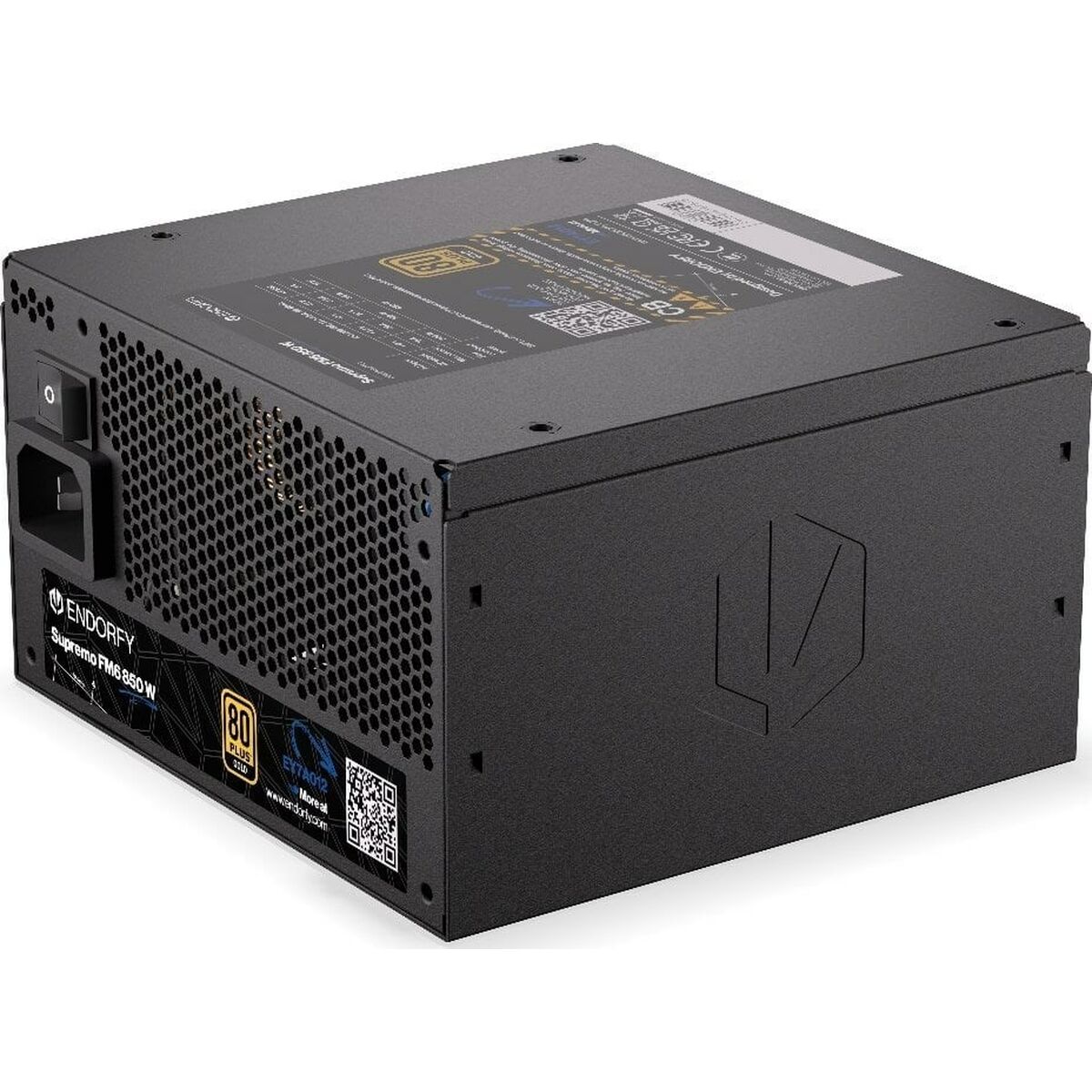 Afbeeldingen van Power supply Endorfy EY7A012 ATX 850 W 80 Plus Gold