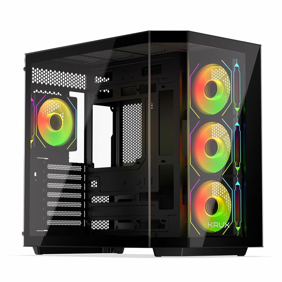 Afbeeldingen van ATX Semi-tower Box Krux KRXD010 Black