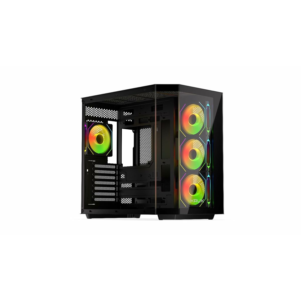 Afbeeldingen van ATX Semi-tower Box Krux KRXD010 Black