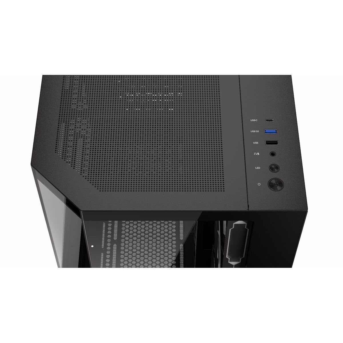 Afbeeldingen van ATX Semi-tower Box Krux KRXD010 Black
