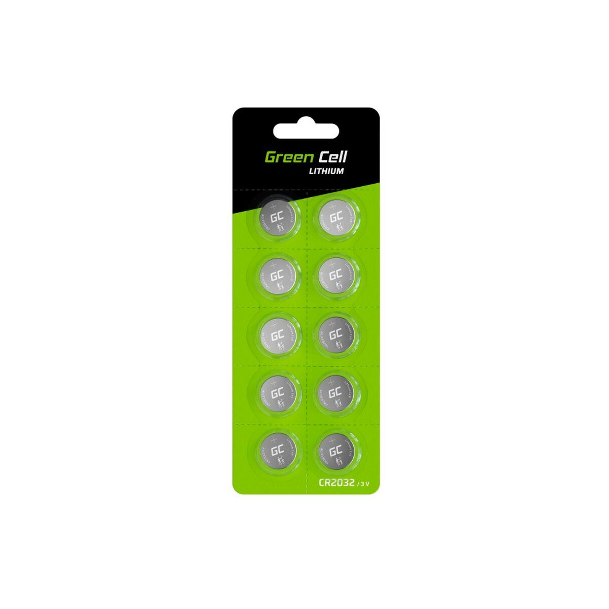 Afbeeldingen van Lithium Battery Green Cell XCR01 220 mAh 3 V (10 Units)