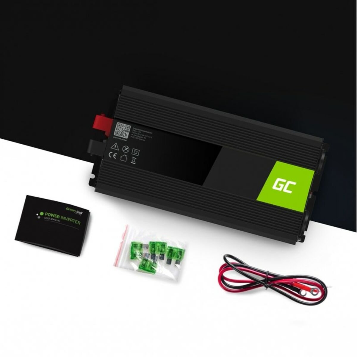 Image secondaire de Adaptateur de courant Green Cell INV19 1500 W 230 V 1 Pièce