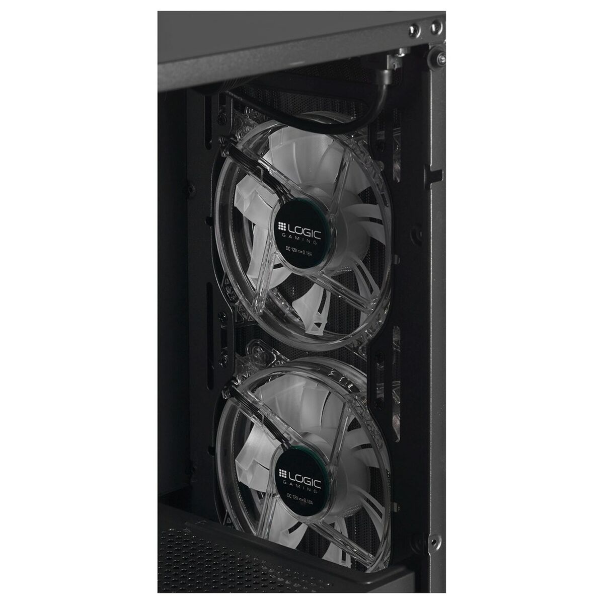 Afbeeldingen van ATX Semi-tower Box Logic ATOS ARGB Black
