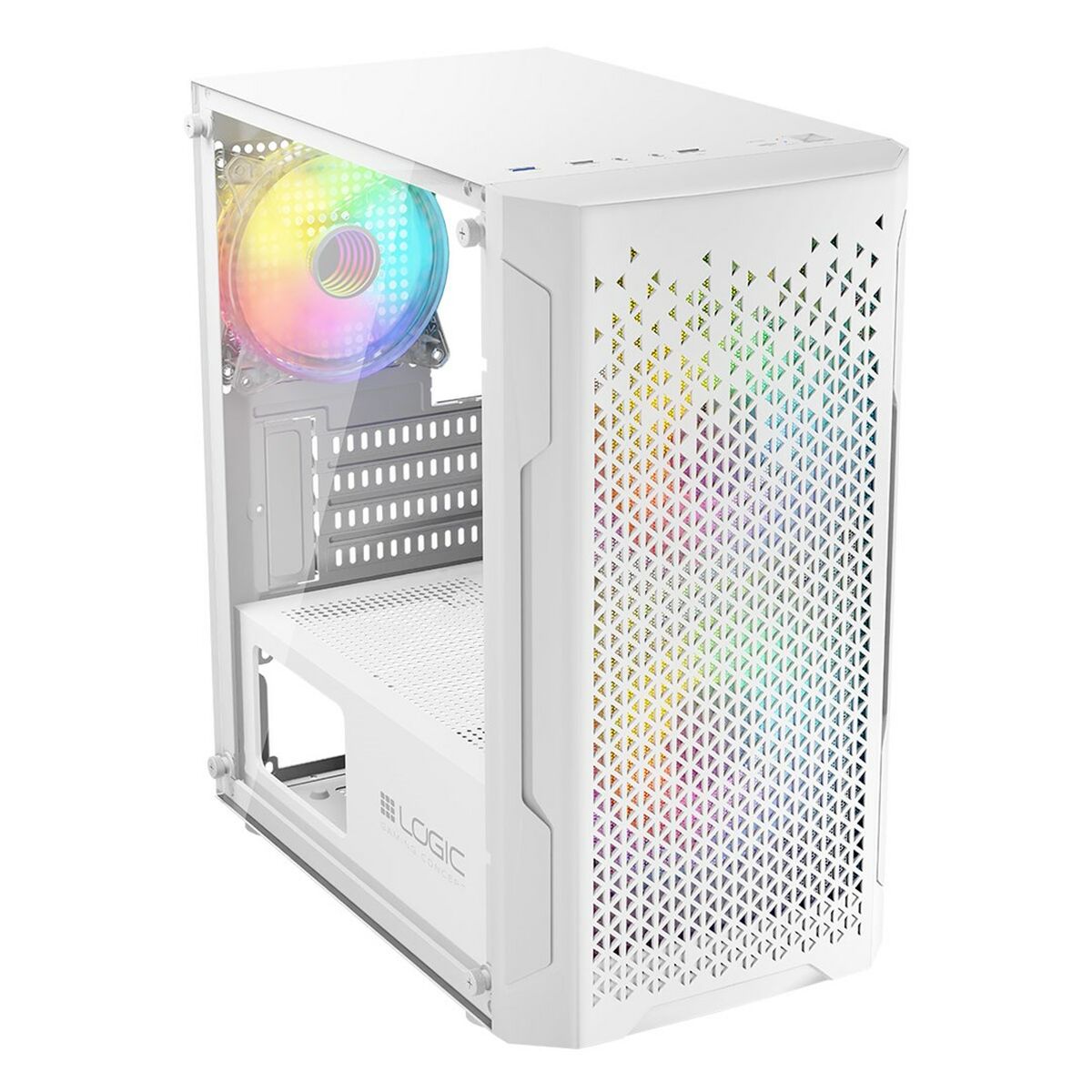 Afbeeldingen van ATX Semi-tower Box Logic ARAMIS ARGB White