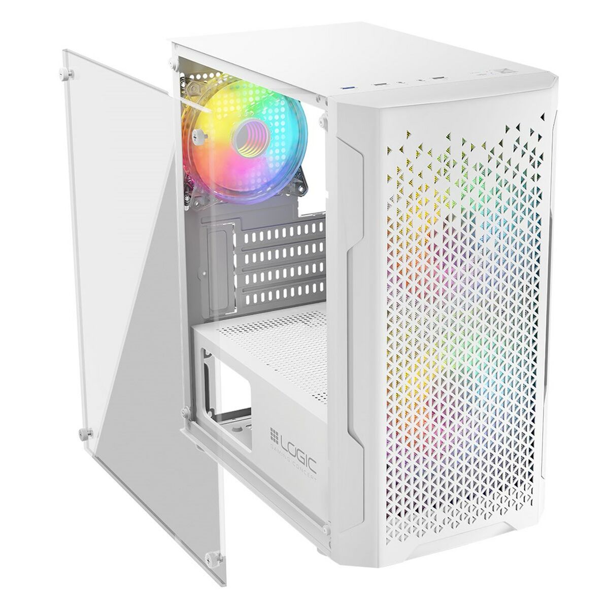 Afbeeldingen van ATX Semi-tower Box Logic ARAMIS ARGB White