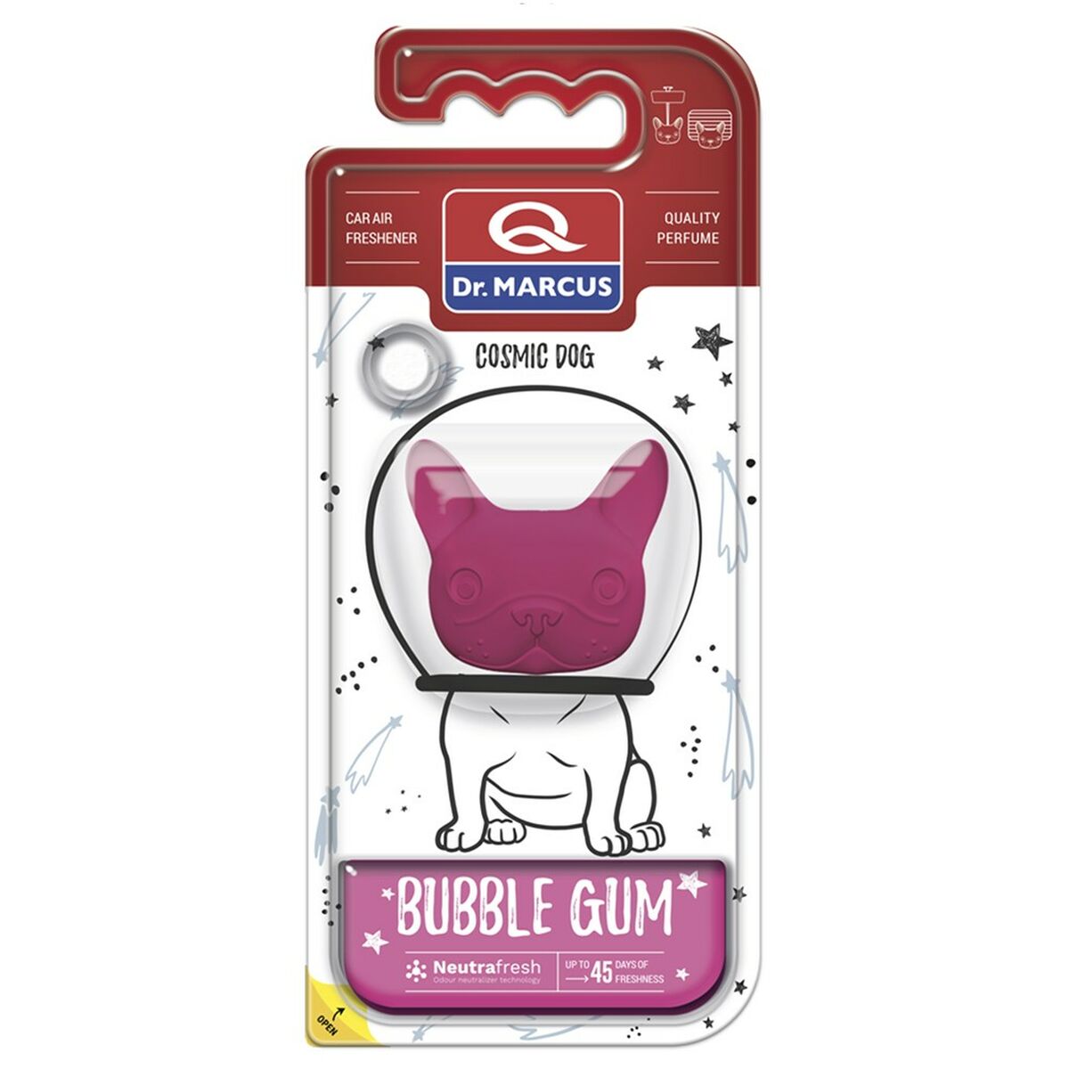 Car Air Freshener Dr Marcus Cosmic Dog Chewing gum Plastic Pendant