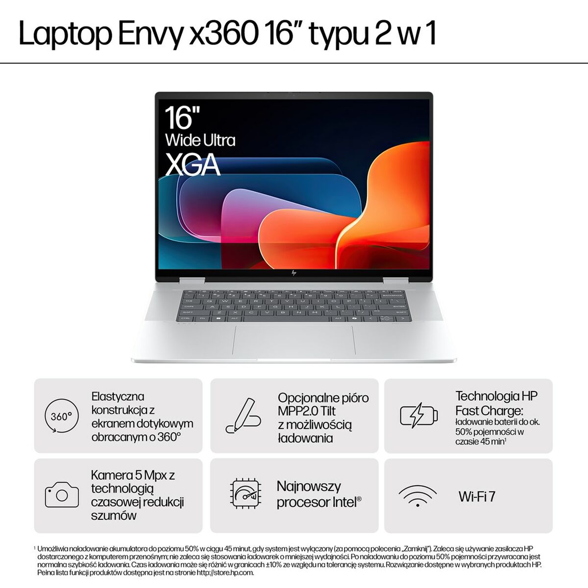 Afbeeldingen van Laptop HP 9S1R5UA 16" Intel Core Ultra 5 125U 16 GB RAM 512 GB SSD (Refurbished A+)