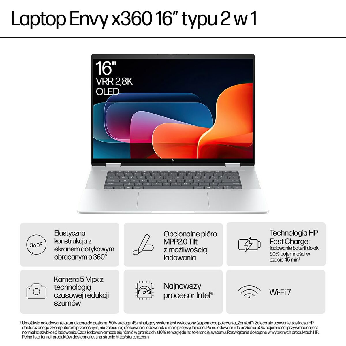 Afbeeldingen van Laptop HP 9S1R5UA 16" Intel Core Ultra 5 125U 16 GB RAM 512 GB SSD (Refurbished A+)