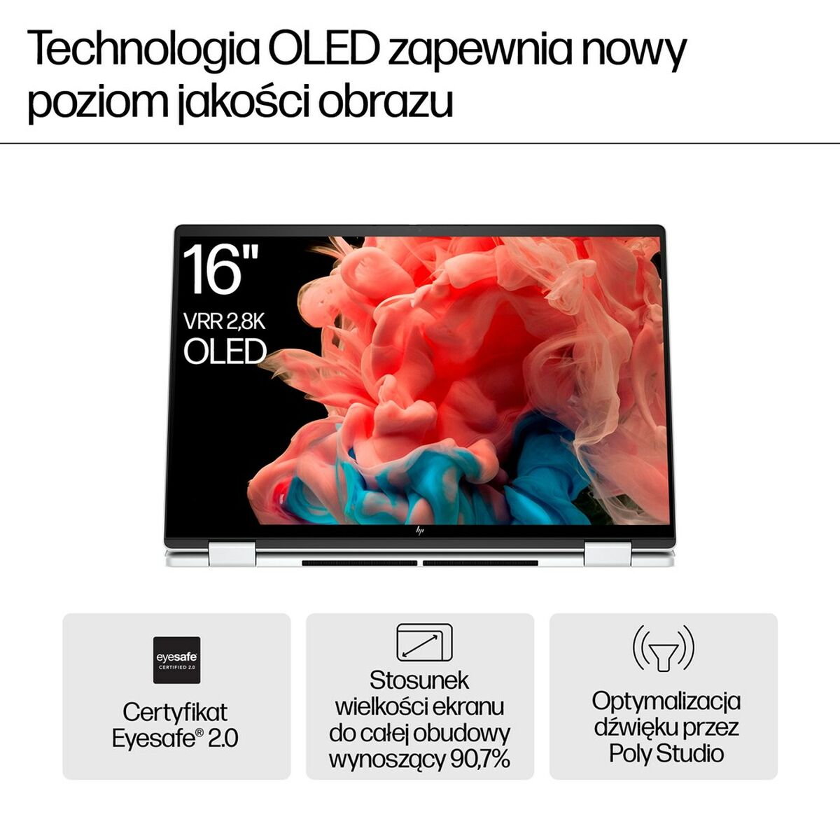Afbeeldingen van Laptop HP 9S1R5UA 16" Intel Core Ultra 5 125U 16 GB RAM 512 GB SSD (Refurbished A+)