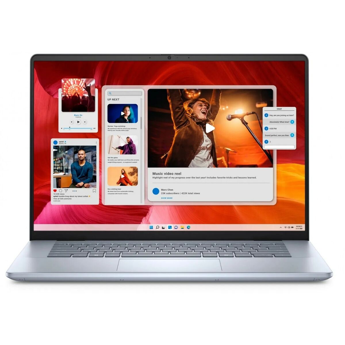 Afbeeldingen van Laptop Dell I7640-9237BLU 16" Intel Core Ultra 9 185H 32 GB RAM 2 TB SSD (Refurbished A+)