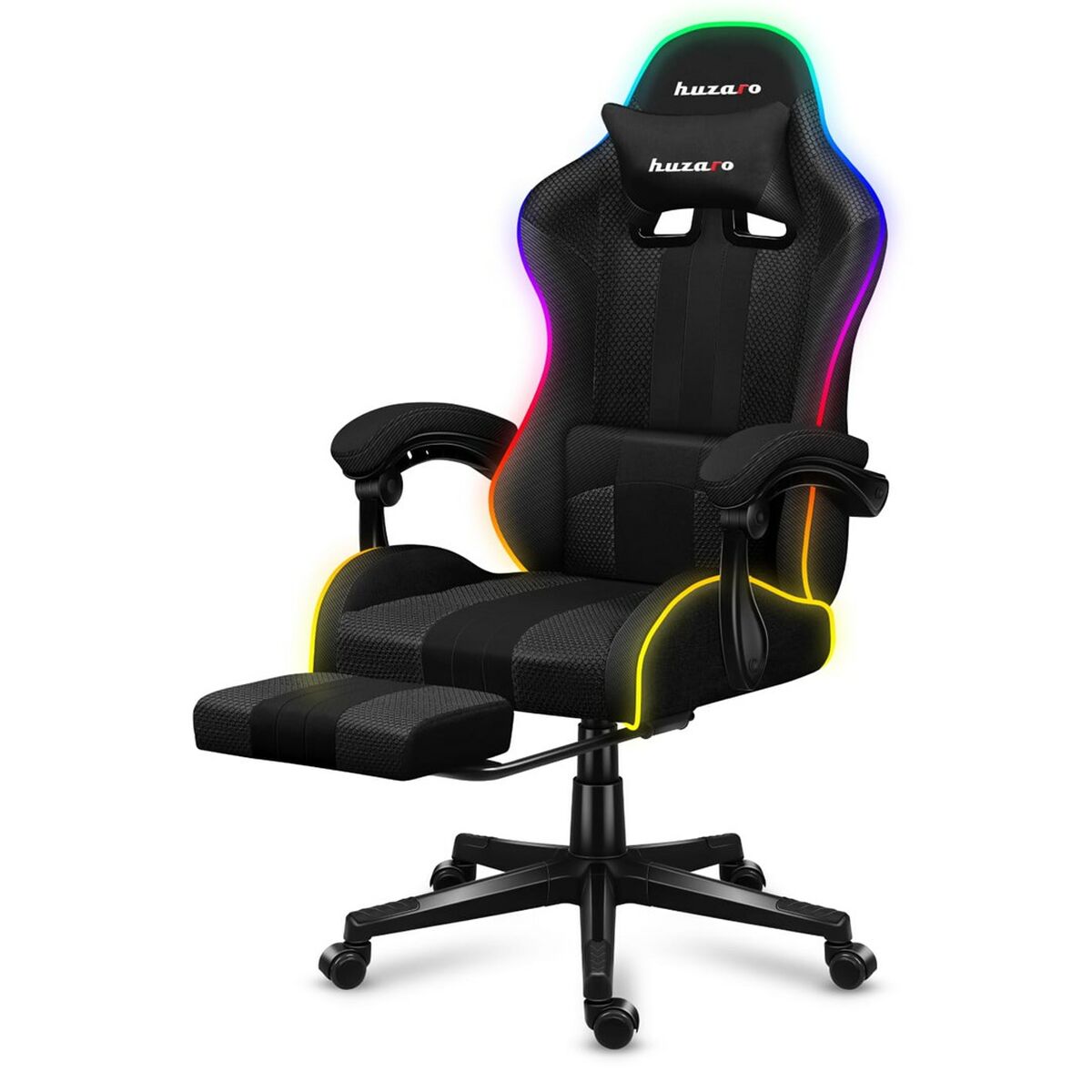 Afbeeldingen van Gaming Chair Huzaro HZ-Force 4.7 RGB Black