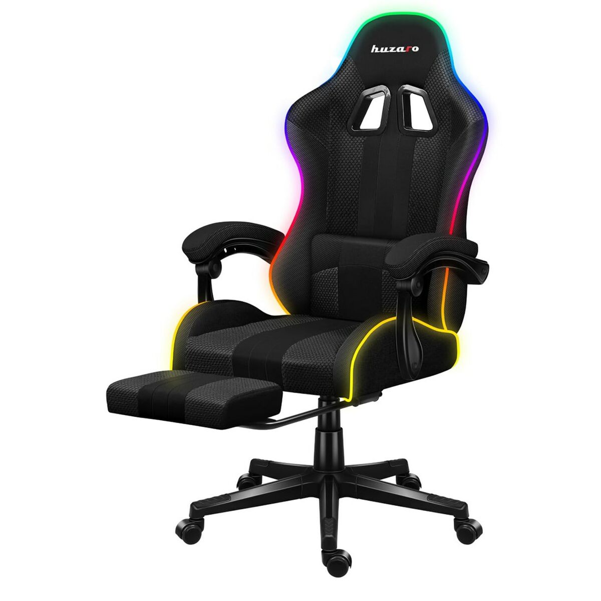 Afbeeldingen van Gaming Chair Huzaro HZ-Force 4.7 RGB Black