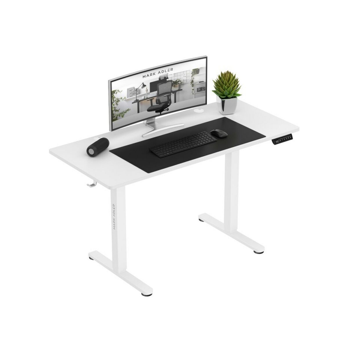Afbeeldingen van Desk Gaming Mark Adler MA-Leader 7.0 White White