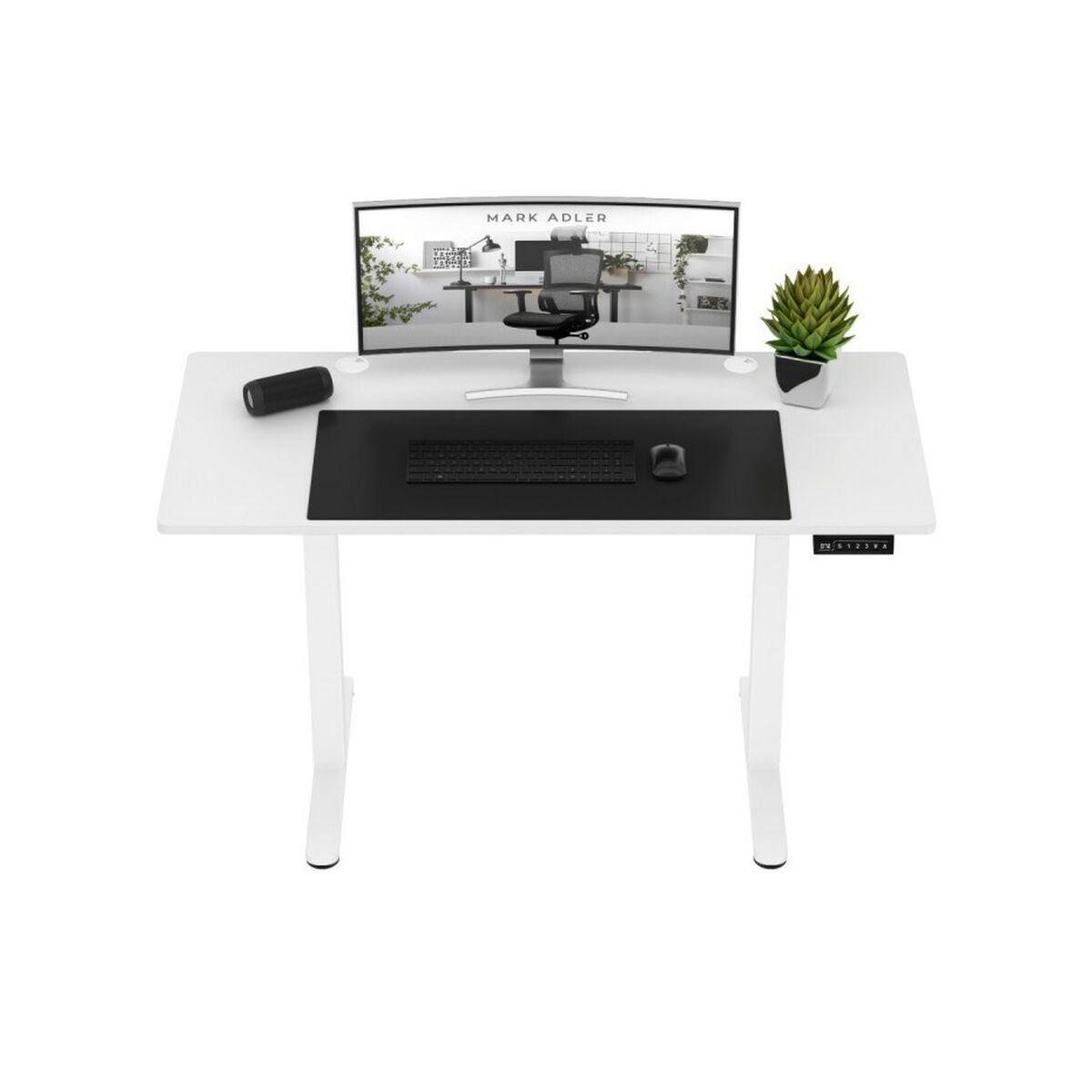 Afbeeldingen van Desk Gaming Mark Adler MA-Leader 7.0 White White