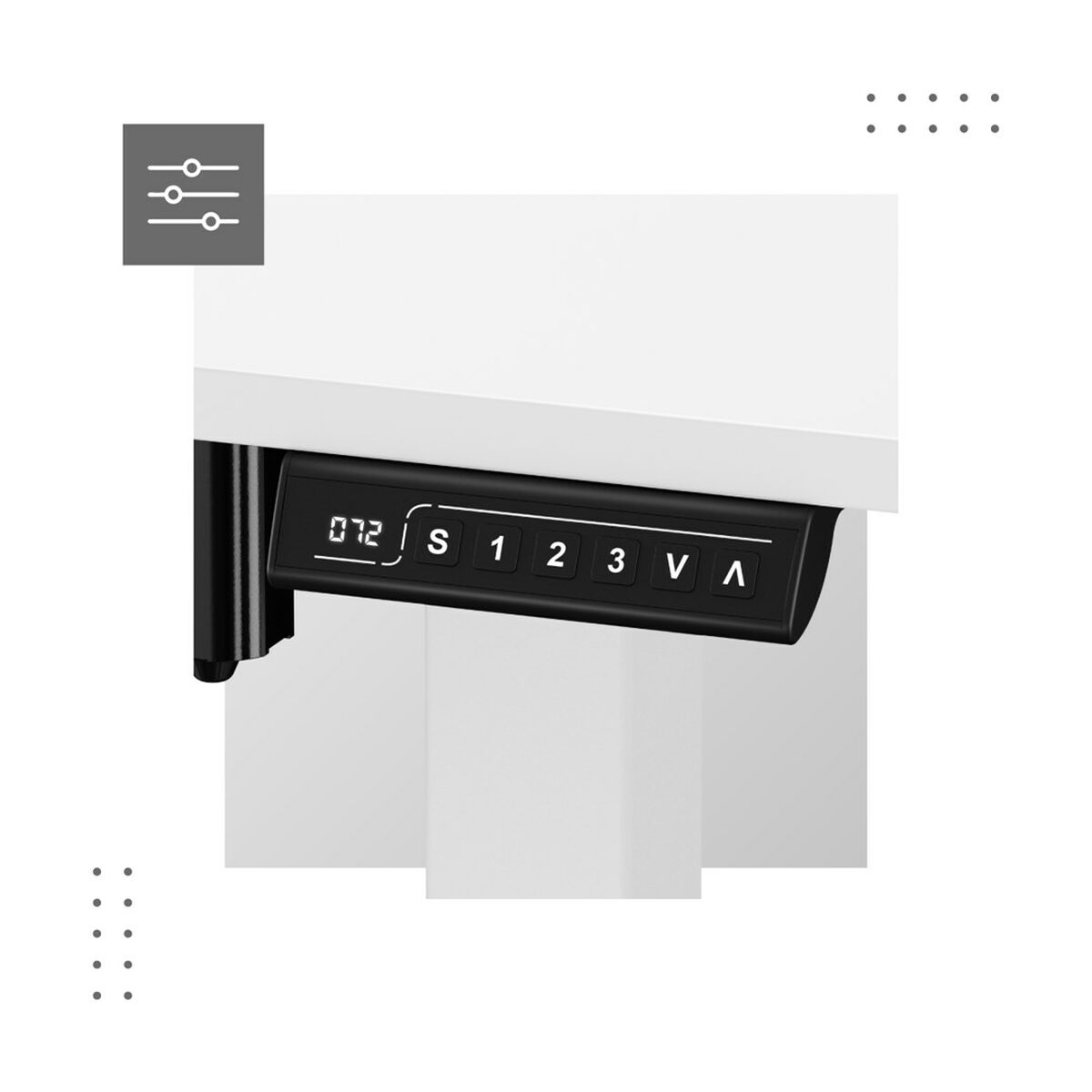 Afbeeldingen van Desk Gaming Mark Adler MA-Leader 7.0 White White
