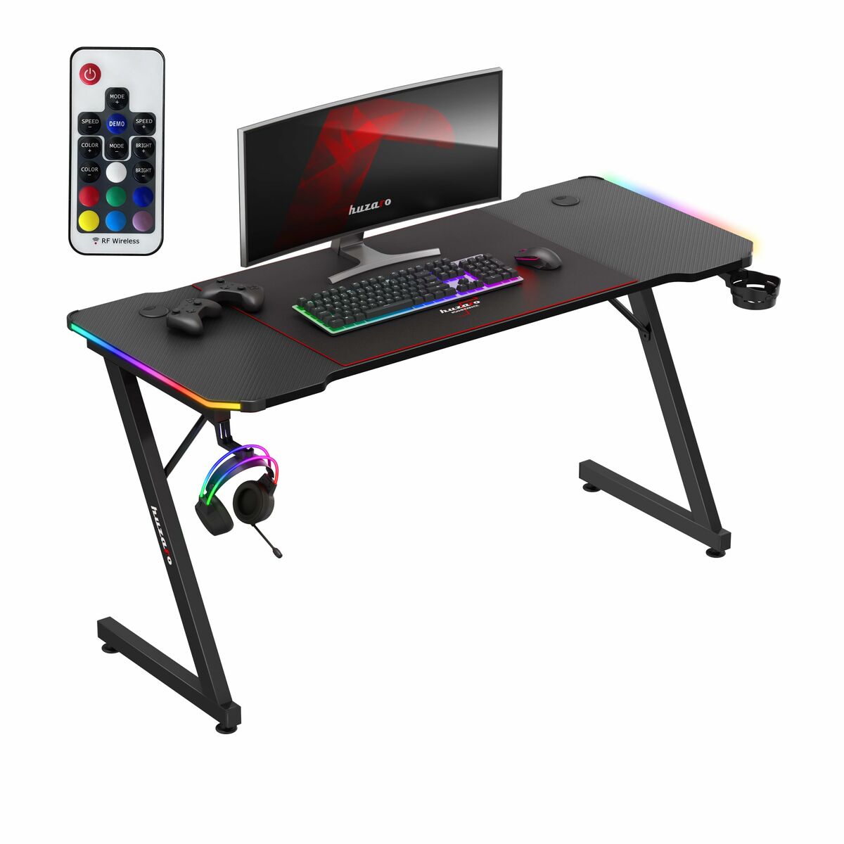 Vous voulez donner une touche d'originalité à votre maison ? Vous y arriverez grâce au Bureau Huzaro HZ-Hero 3.3 RGB.