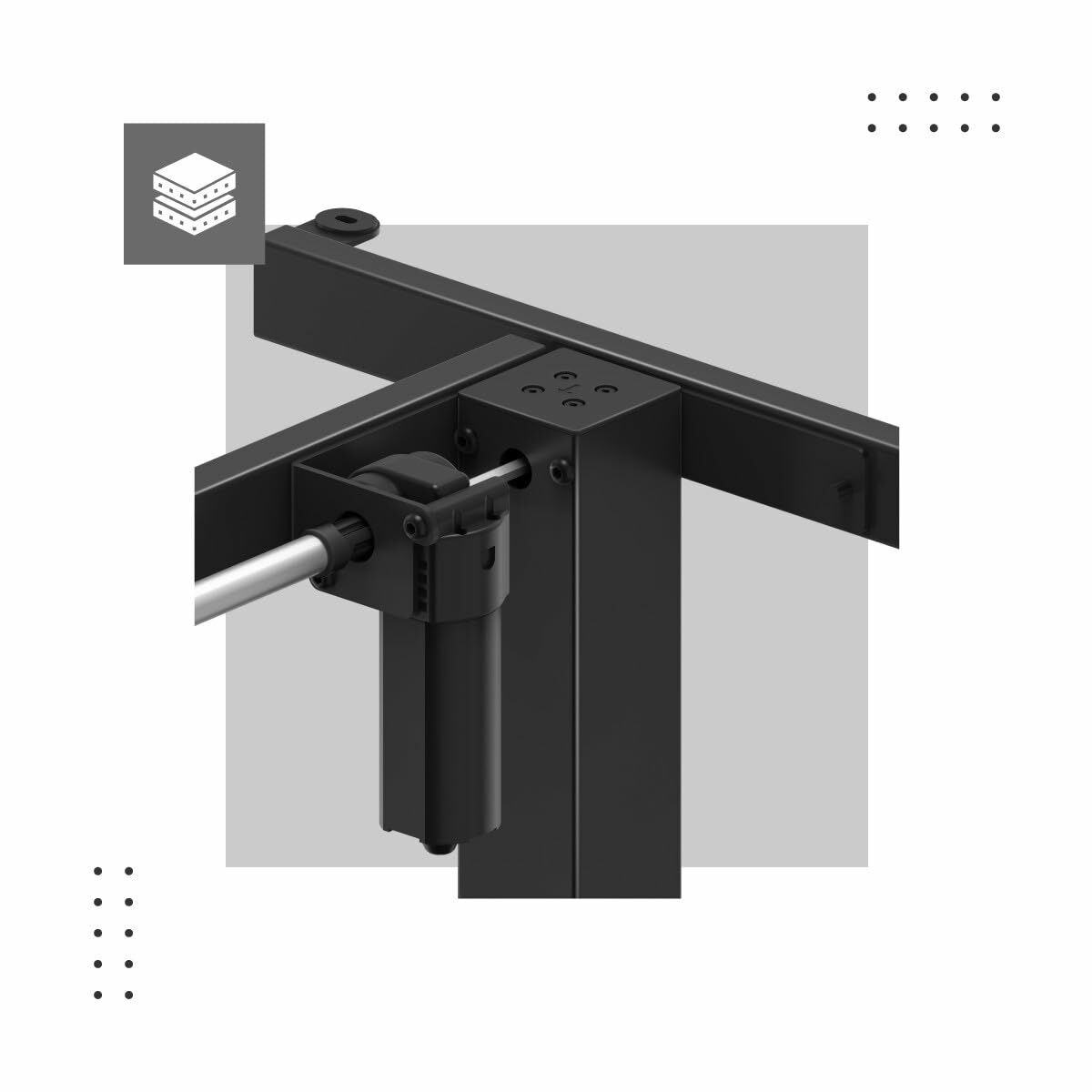 Afbeeldingen van Adjustable support Mark Adler MA-XENO 7.6 Black