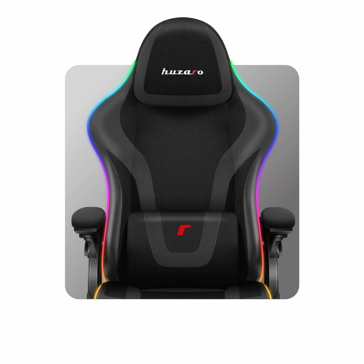 Afbeeldingen van Gaming Chair Huzaro HZ-FORCE 4.6 RGB BLACK MESH