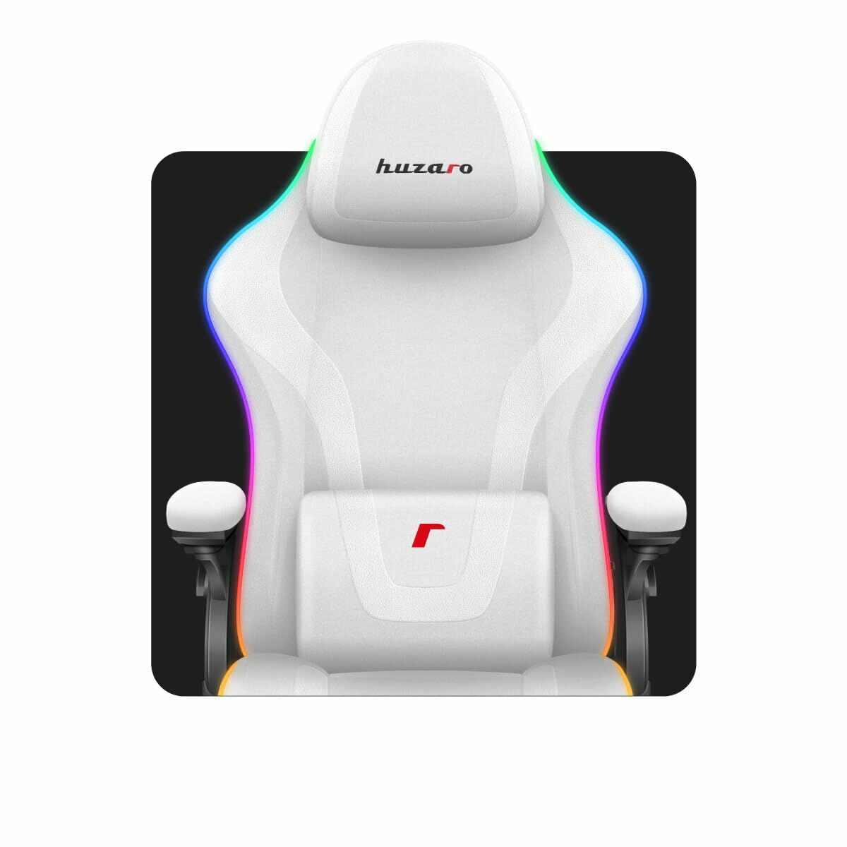 Afbeeldingen van Gaming Chair Huzaro HZ-FORCE 4.6 RGB WHITE MESH