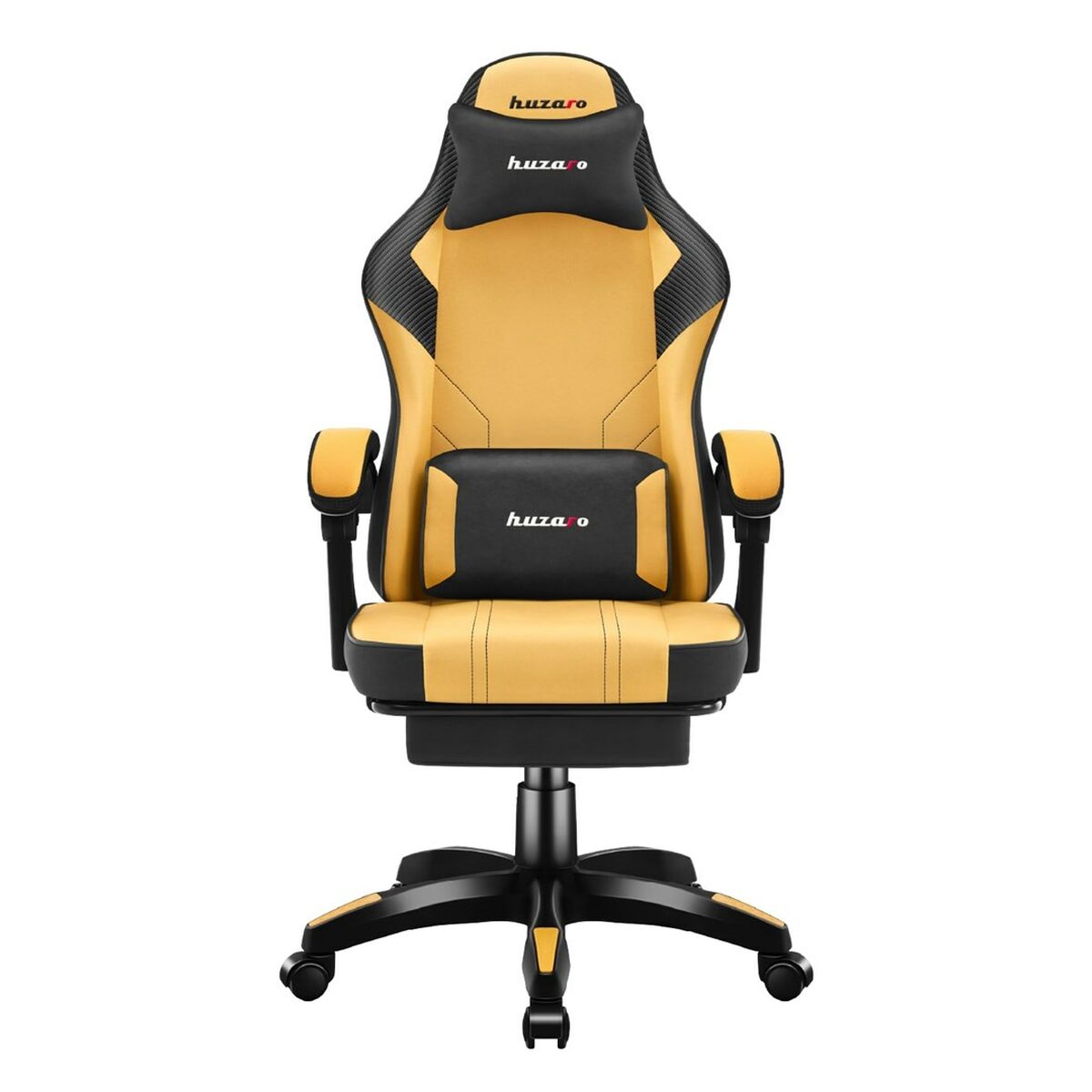 Afbeeldingen van Gaming Chair Huzaro HZ-FORCE 3.7 YELLOW Yellow Black