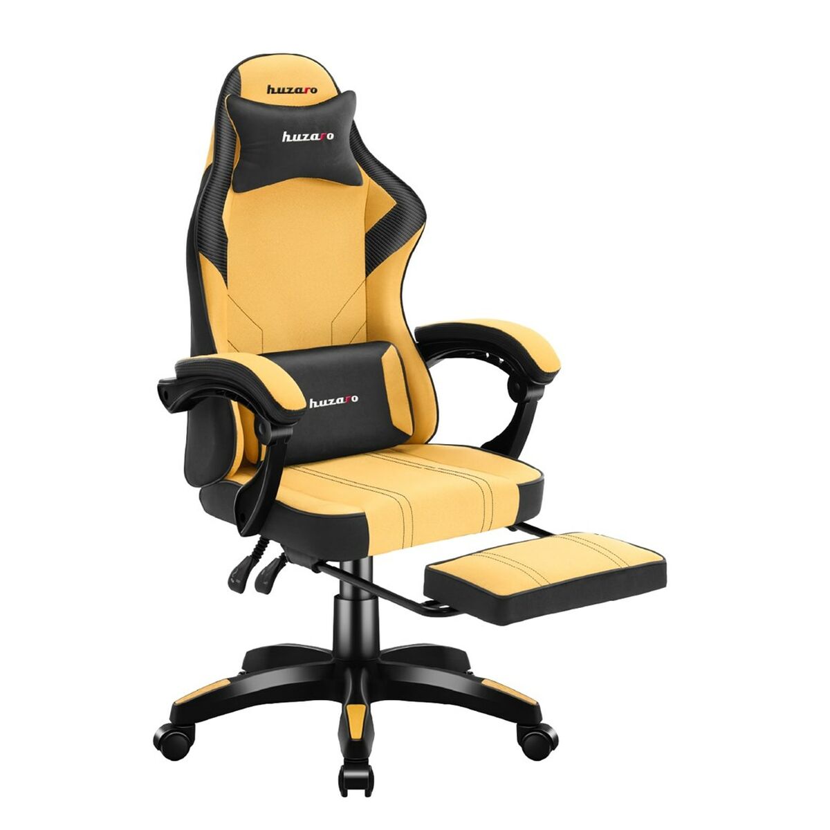 Afbeeldingen van Gaming Chair Huzaro HZ-FORCE 3.7 YELLOW Yellow Black