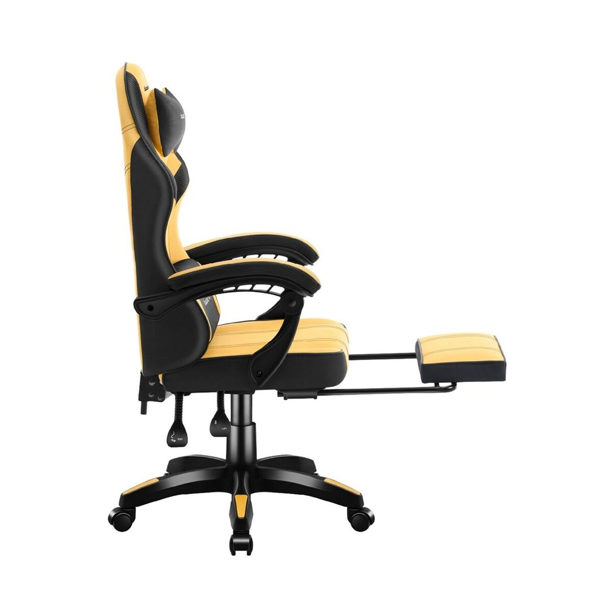 Afbeeldingen van Gaming Chair Huzaro HZ-FORCE 3.7 YELLOW Yellow Black