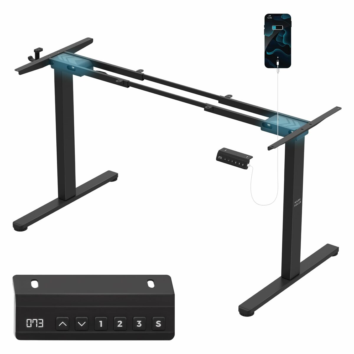 Afbeeldingen van Adjustable support Mark Adler MA-XENO 4.5 BLACK Black