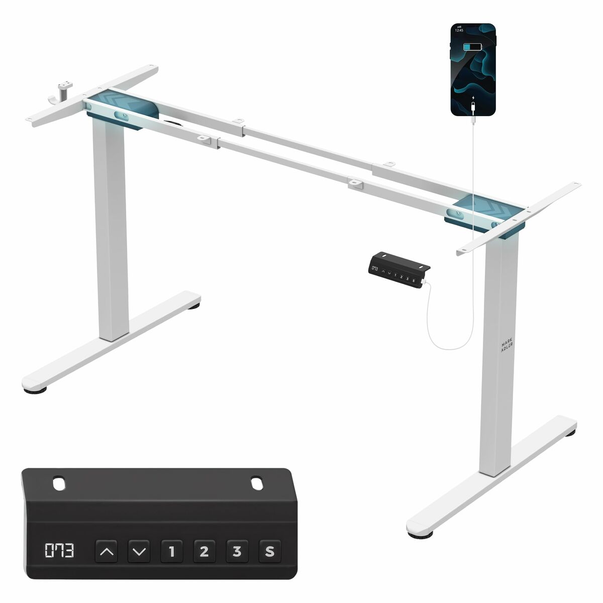 Afbeeldingen van Adjustable support Mark Adler MA-XENO 4.5 WHITE White