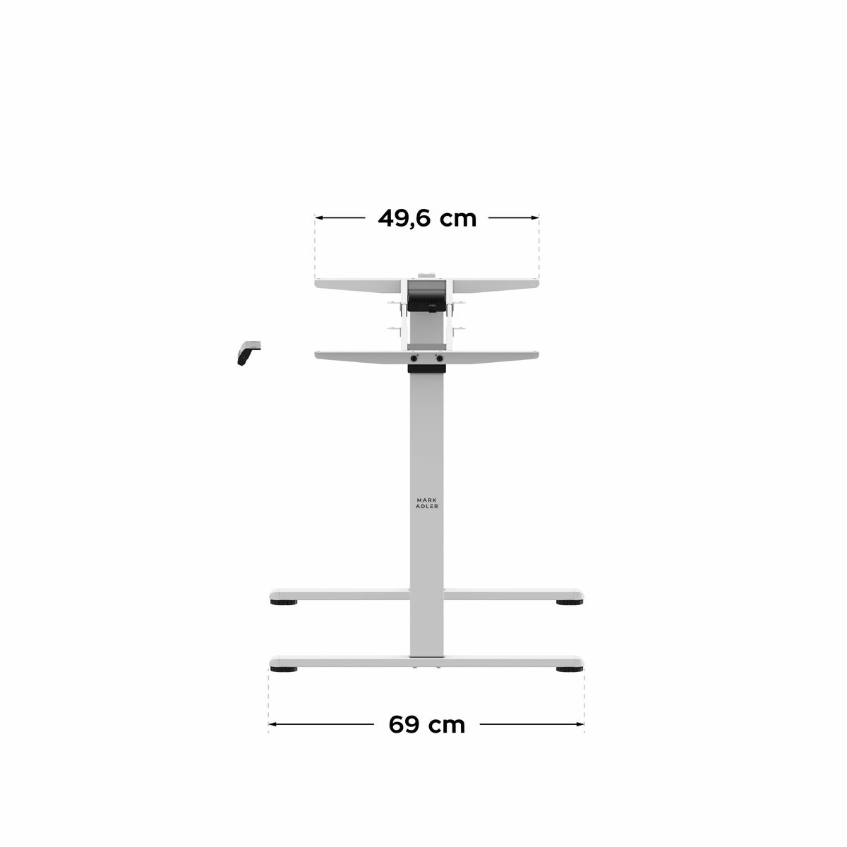 Afbeeldingen van Adjustable support Mark Adler MA-XENO 4.5 WHITE White
