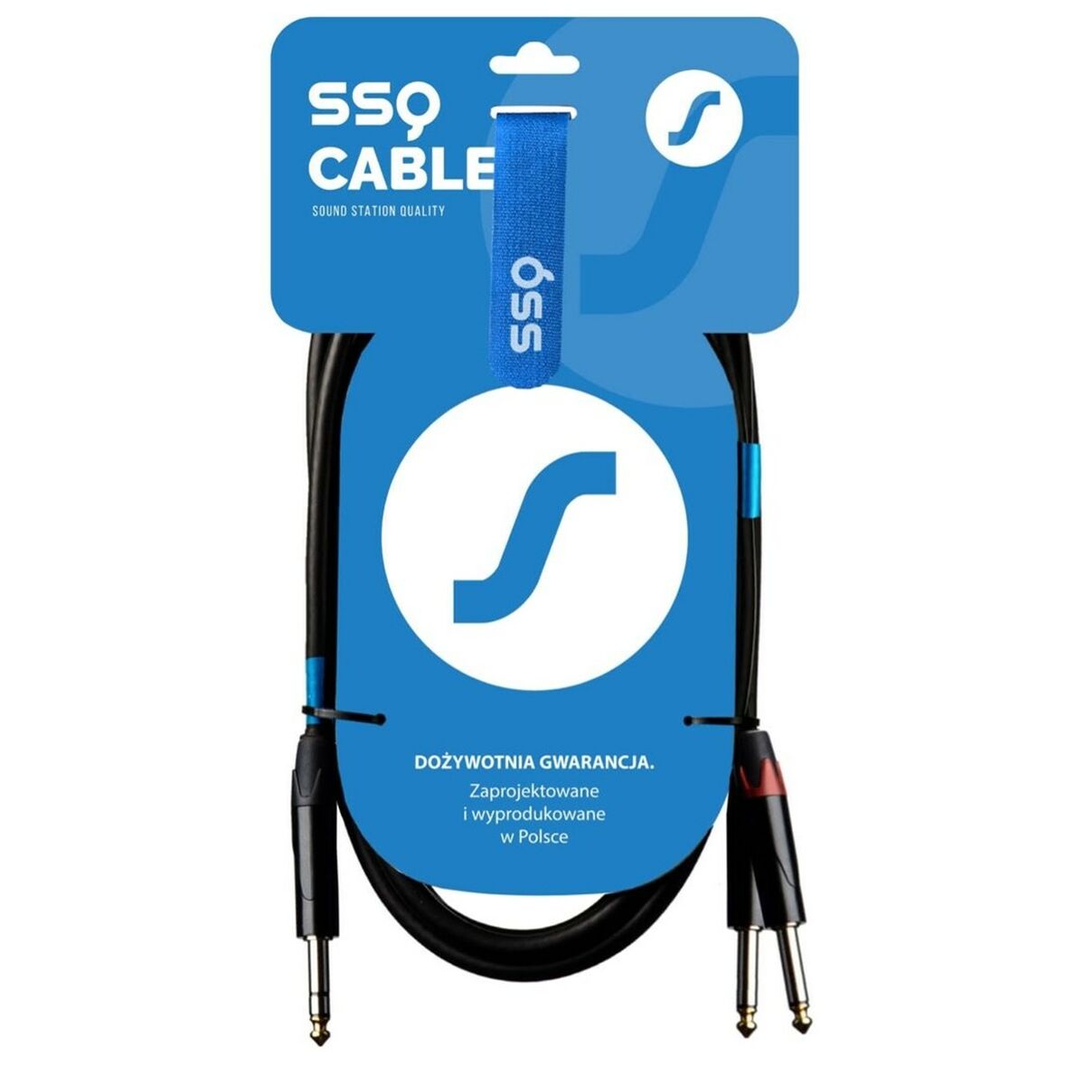 Câble jack Sound station quality (SSQ) SS-1453 2 m