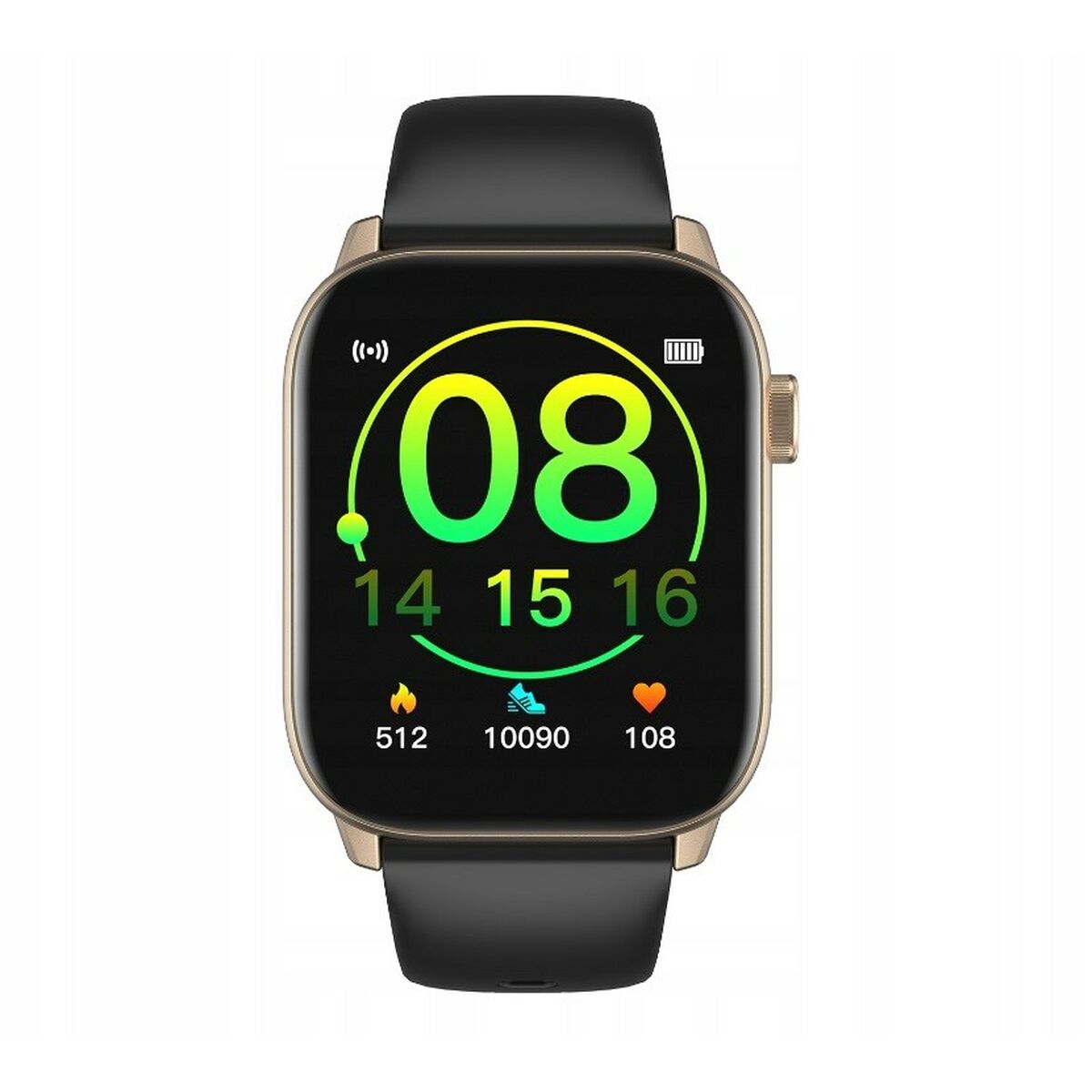 Image secondaire de Montre intelligente Oromed ORO SMART FIT 6 Noir Doré 1,69
