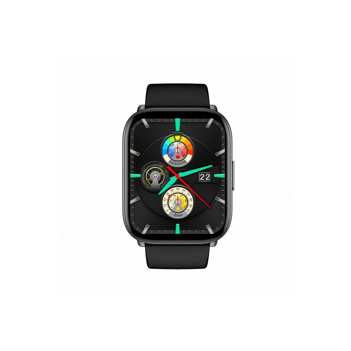 Image secondaire de Montre intelligente Oromed ORO FIT PRO GT BLACK Noir Gris 1,78