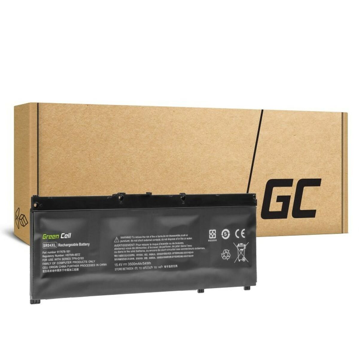 Μπαταρία φορητού υπολογιστή Green Cell HP187 3500 mAh