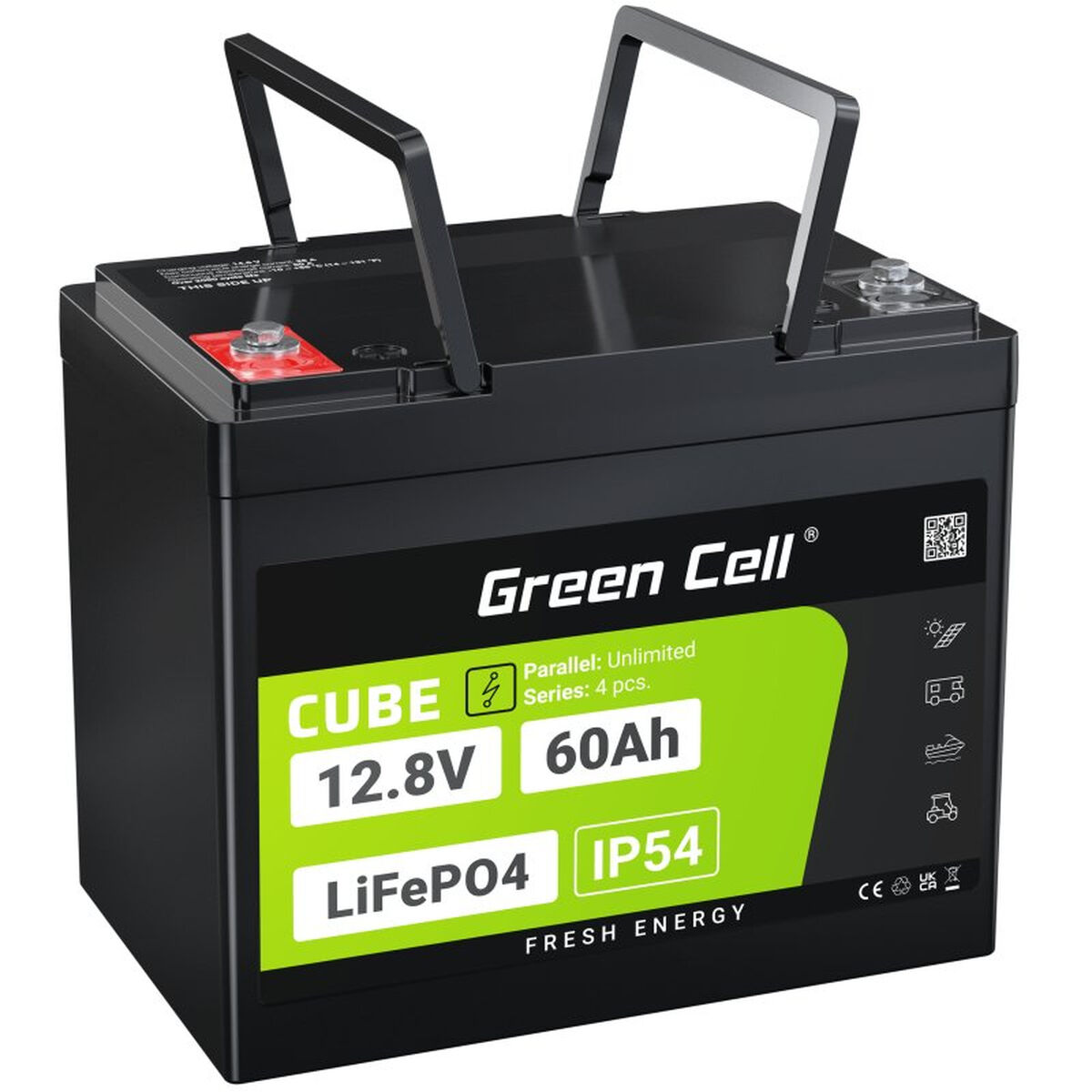 Μπαταρία για SAI Green Cell LFPGC12V60AH 60 Ah 768 Wh