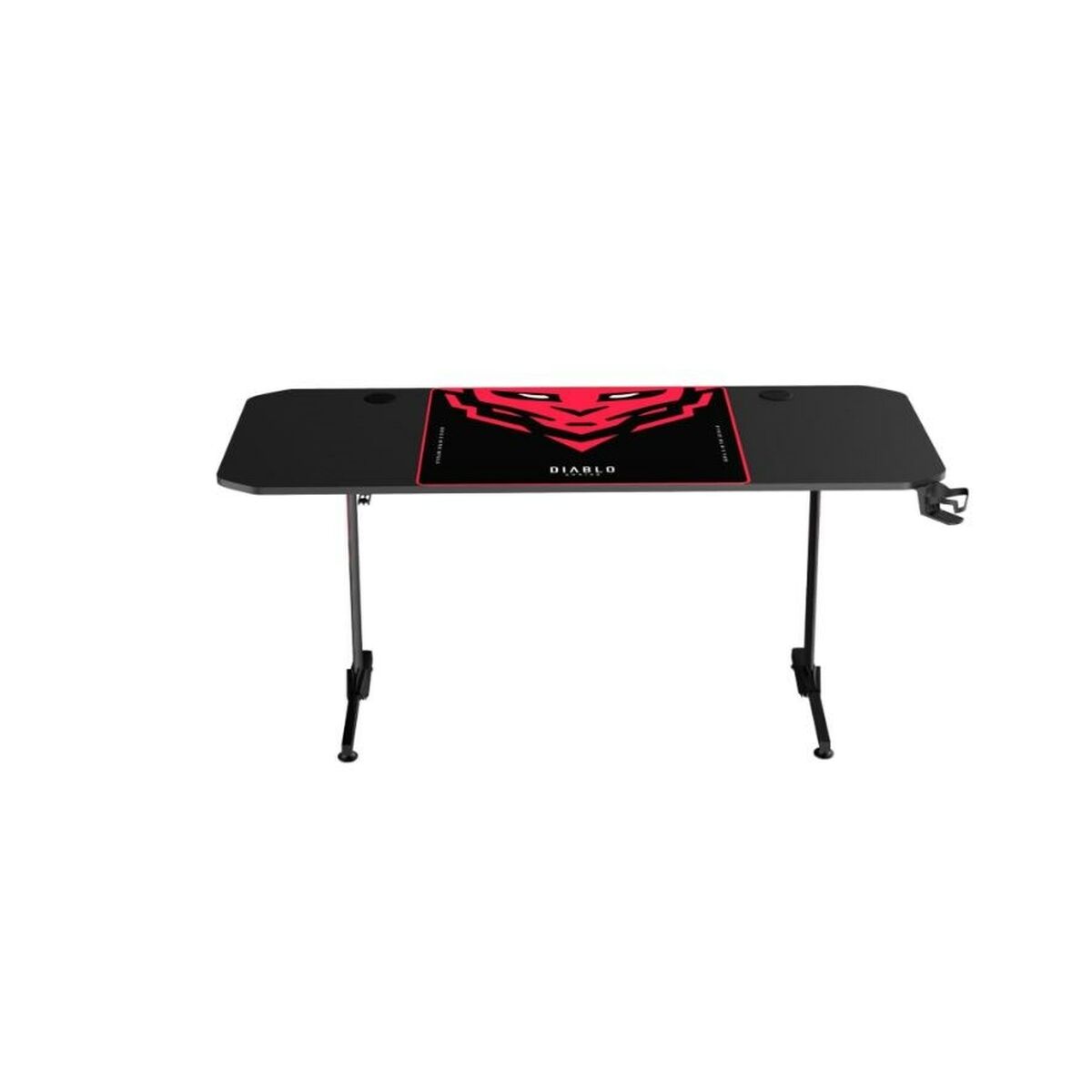 Afbeeldingen van Desk Gaming Diablo Chairs 1470 Black Red