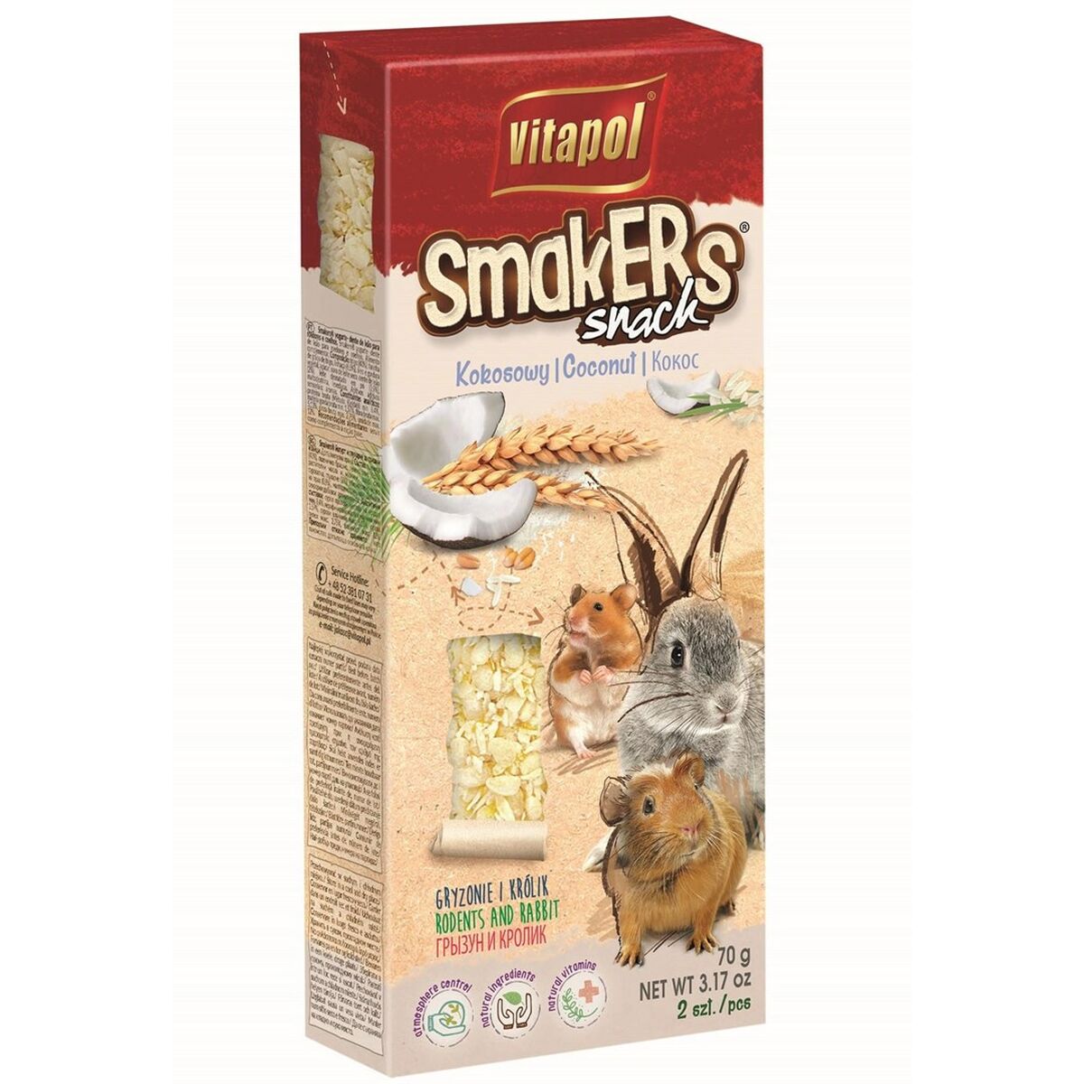 Snacks Vitapol Smakers Petits animaux 90 g